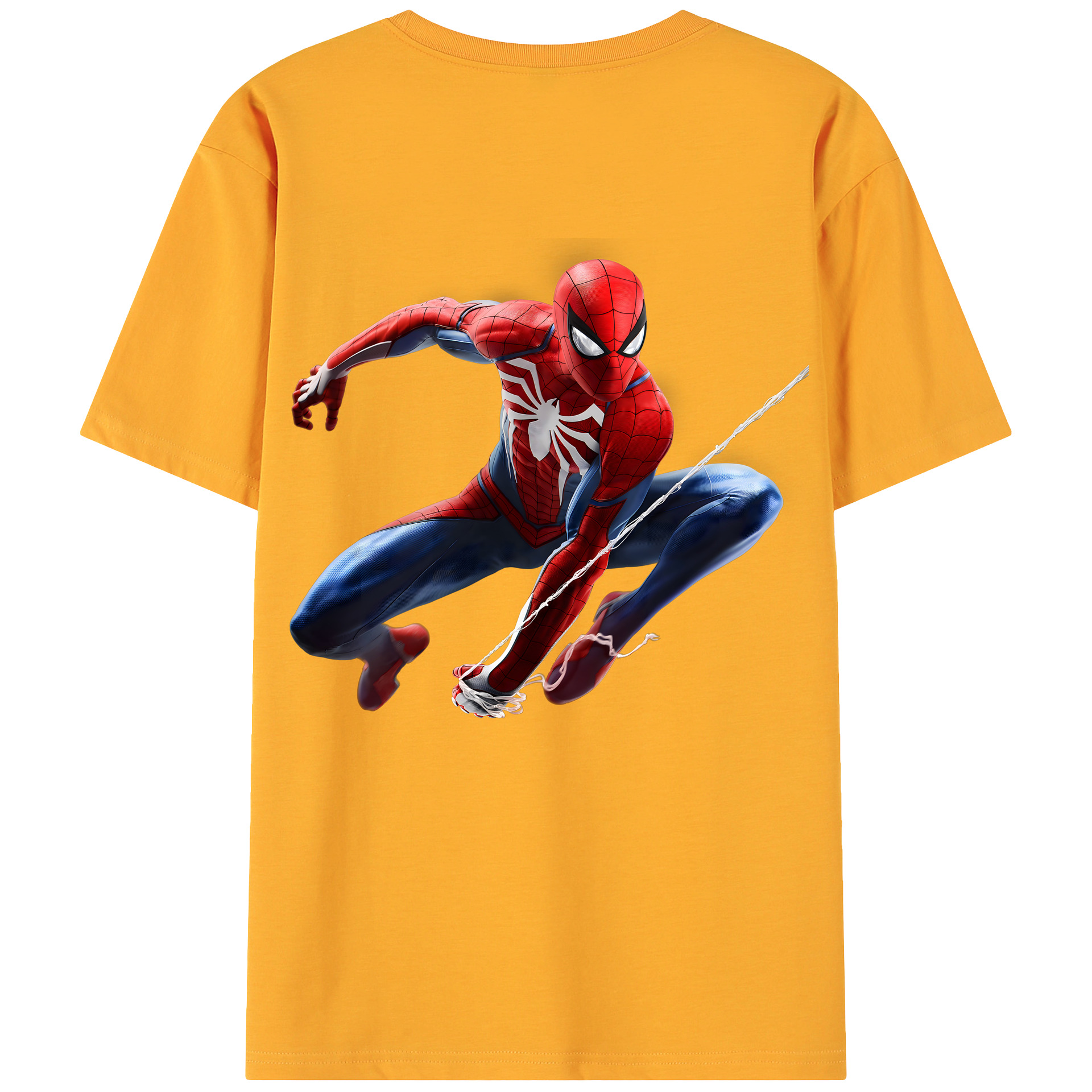 （画像用） アベンジャーズ The Avengers 綿100％ メンズ半袖Tシャツ（バックプリント） 通気性