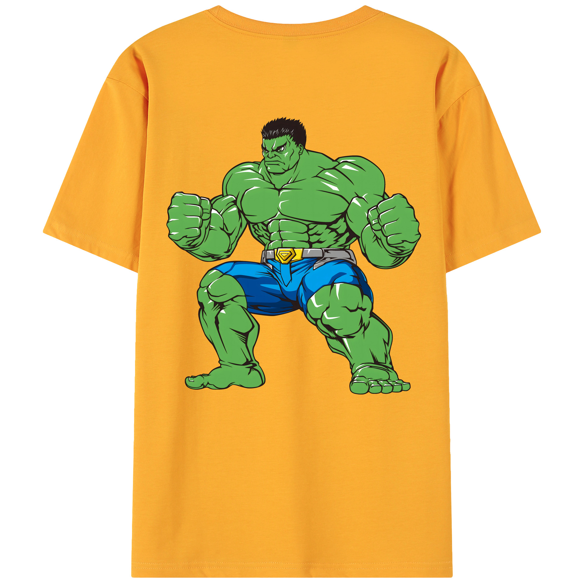（画像用） アベンジャーズ The Avengers 綿100％ メンズ半袖Tシャツ（バックプリント） 通気性