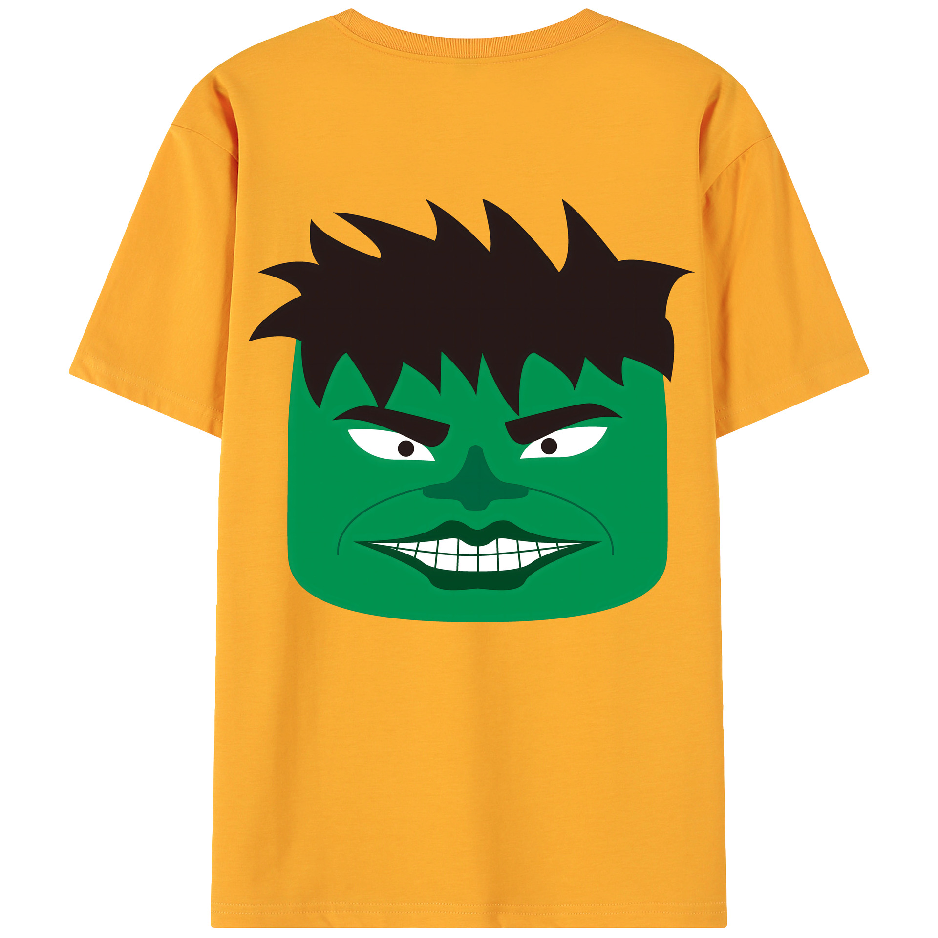 （画像用） アベンジャーズ The Avengers 綿100％ メンズ半袖Tシャツ（バックプリント） 通気性