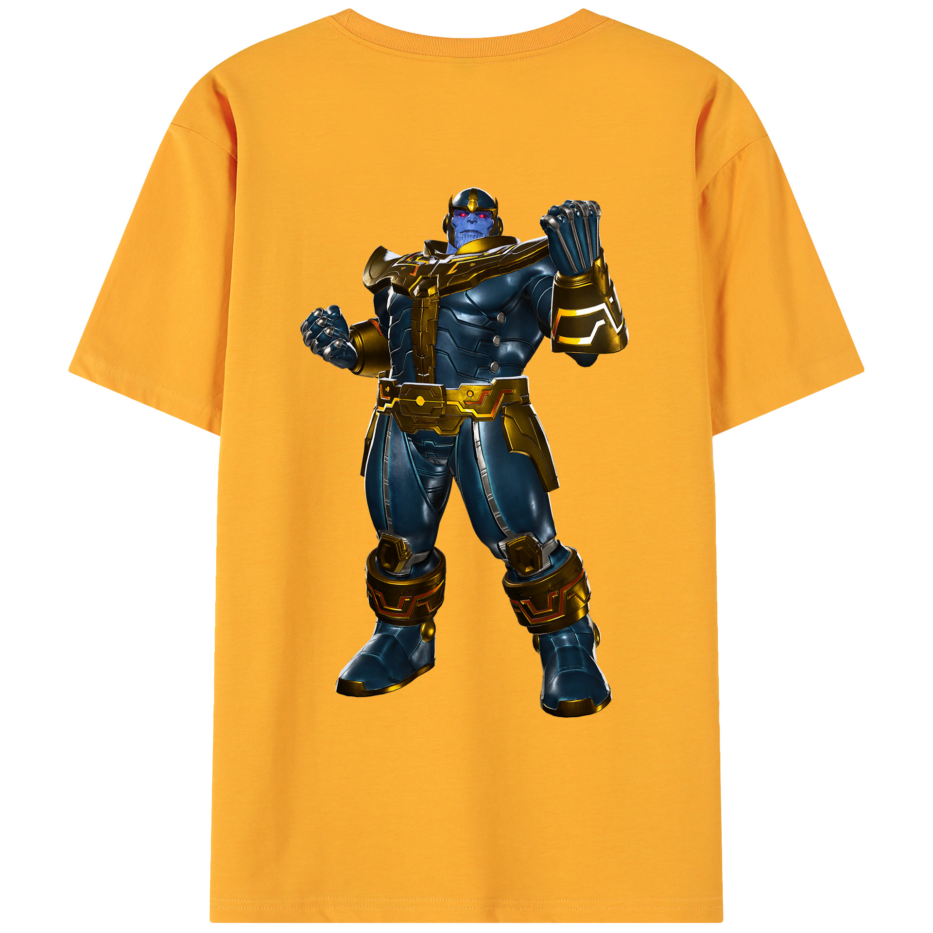 （画像用） アベンジャーズ The Avengers 綿100％ メンズ半袖Tシャツ（バックプリント） 通気性