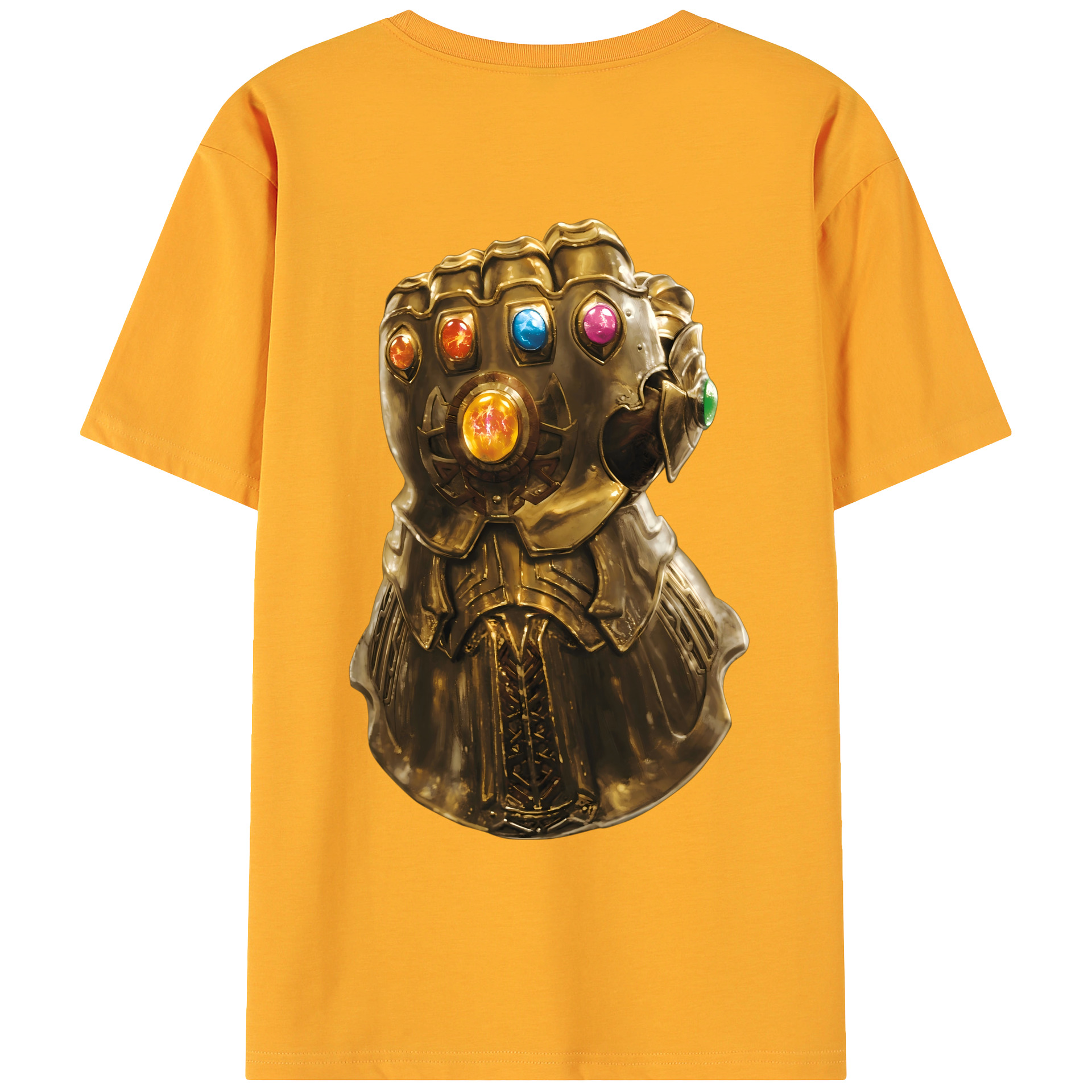 （画像用） アベンジャーズ The Avengers 綿100％ メンズ半袖Tシャツ（バックプリント） 通気性