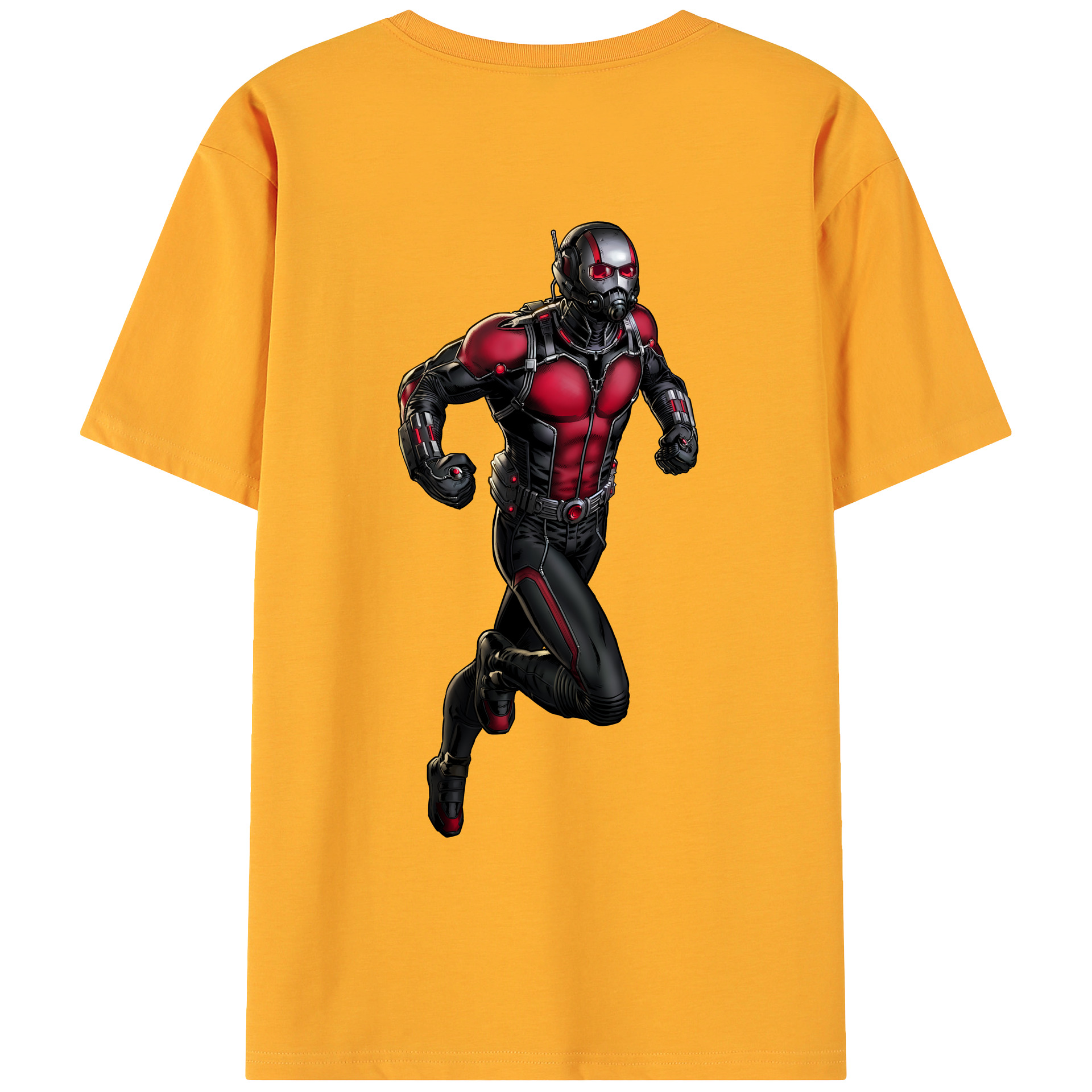 （画像用） アベンジャーズ The Avengers 綿100％ メンズ半袖Tシャツ（バックプリント） 通気性
