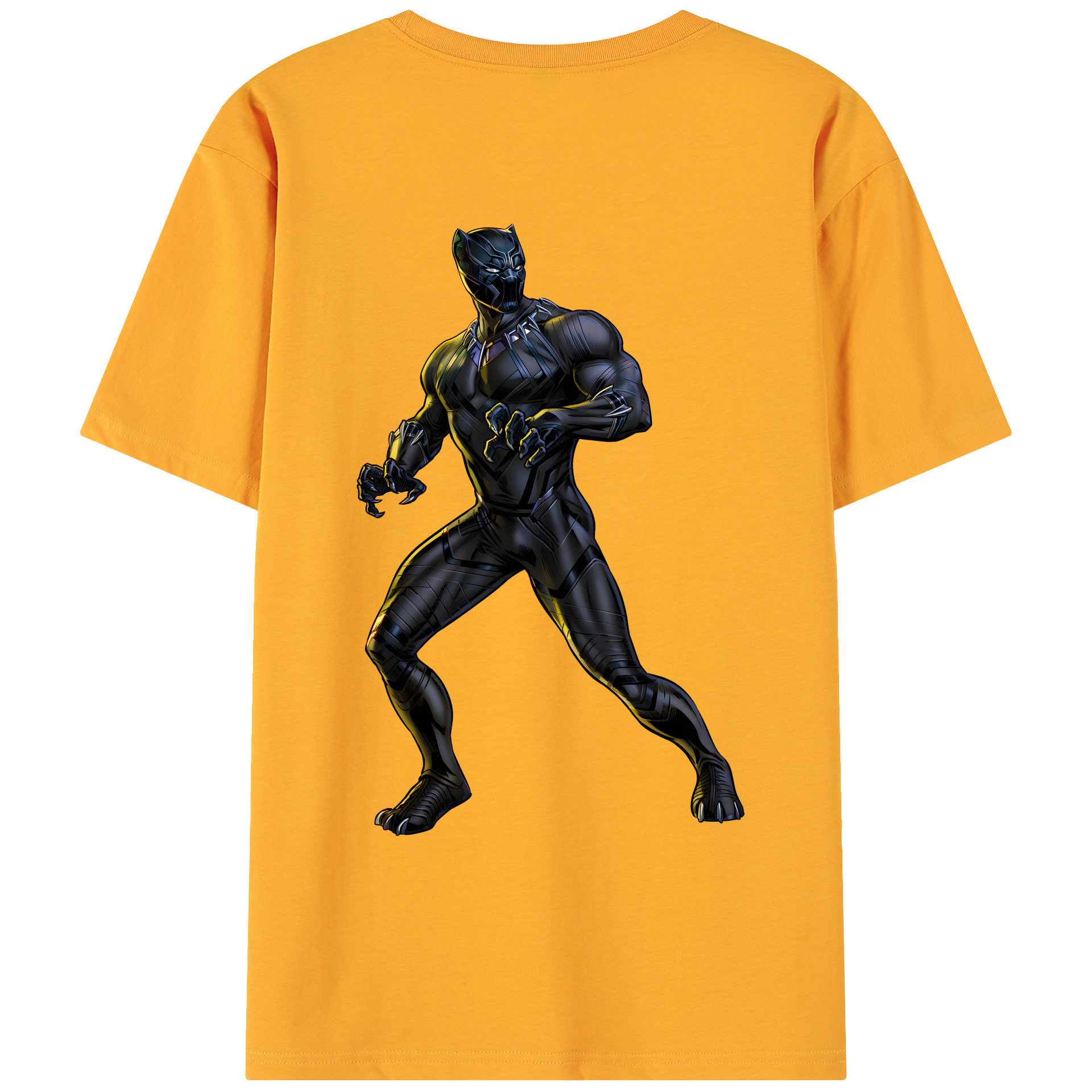 （画像用） アベンジャーズ The Avengers 綿100％ メンズ半袖Tシャツ（バックプリント） 通気性