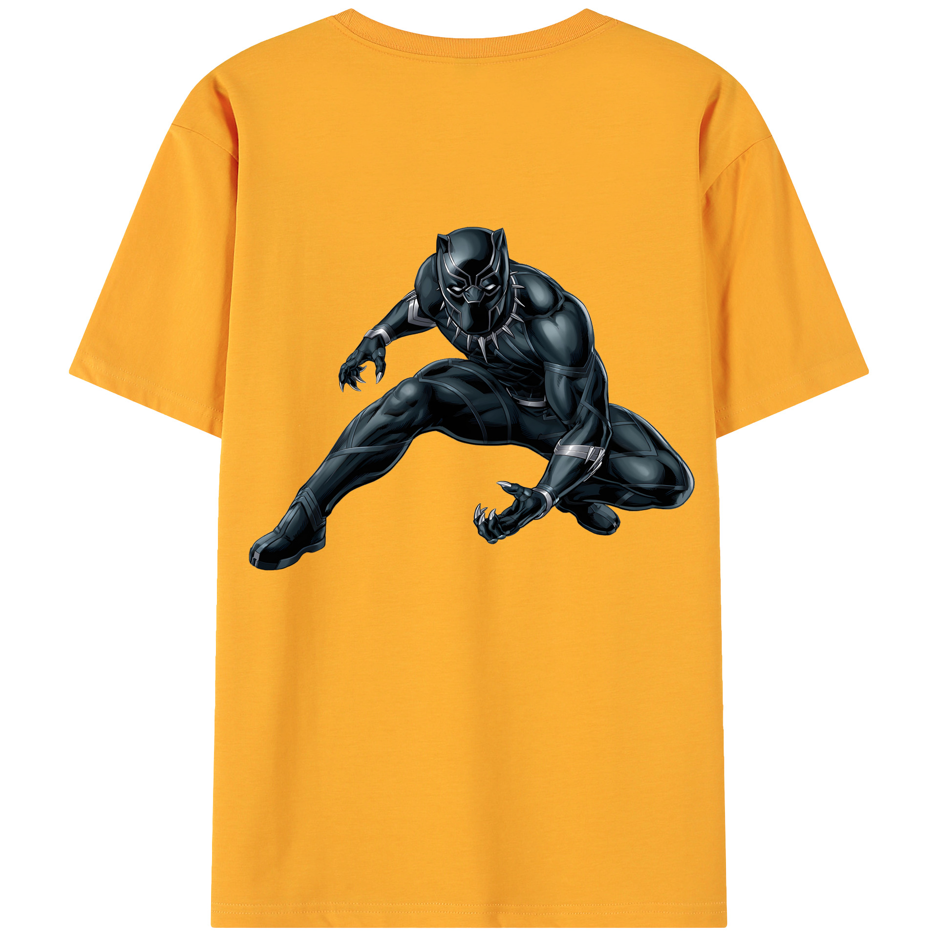 （画像用） アベンジャーズ The Avengers 綿100％ メンズ半袖Tシャツ（バックプリント） 通気性