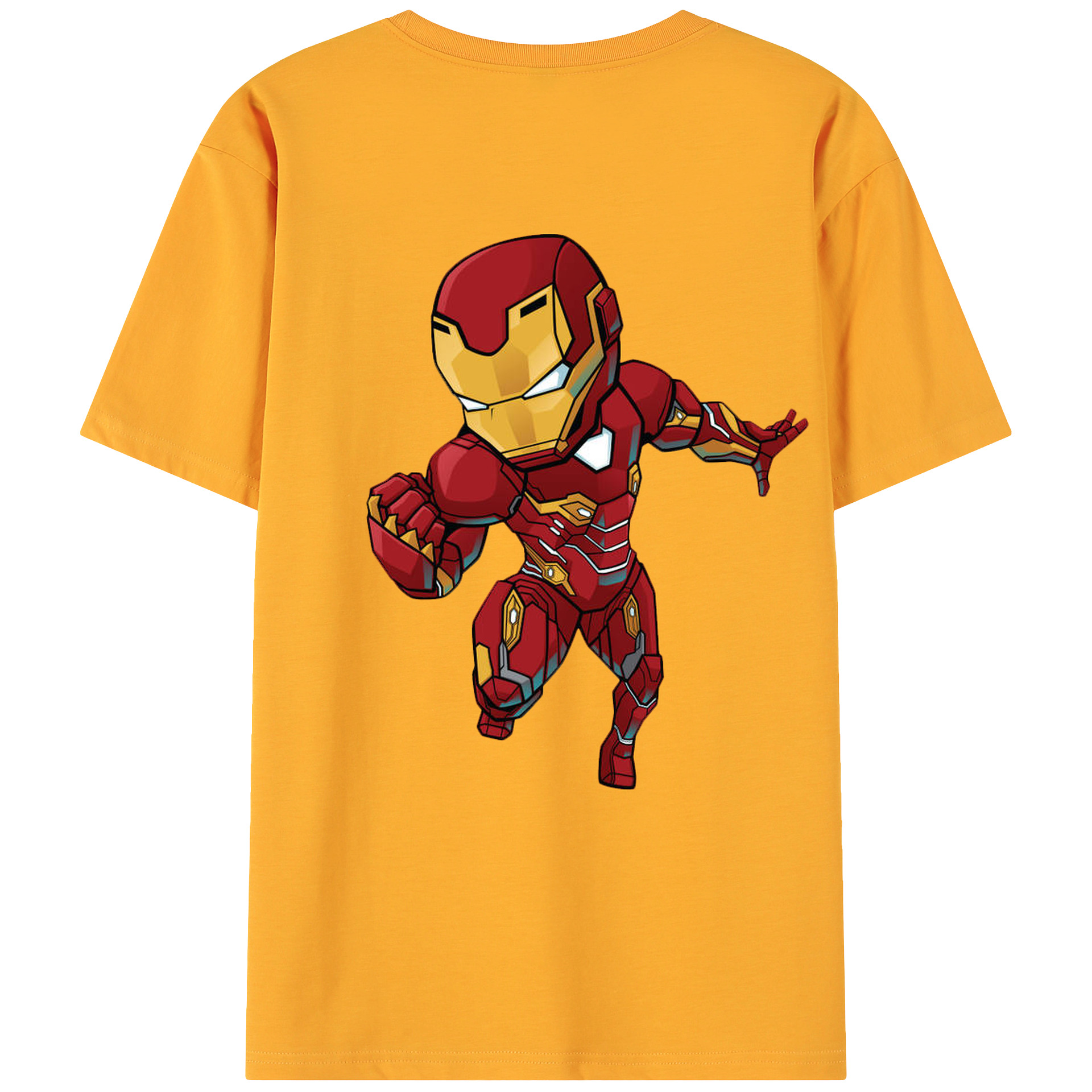 （画像用） アベンジャーズ The Avengers 綿100％ メンズ半袖Tシャツ（バックプリント） 通気性