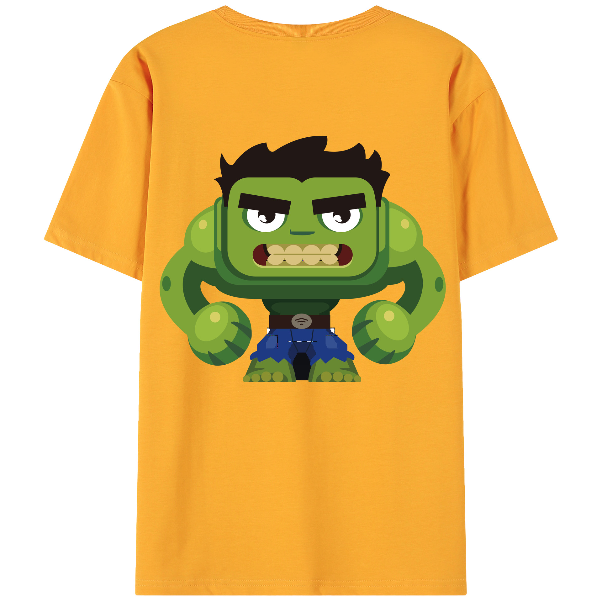 （画像用） アベンジャーズ The Avengers 綿100％ メンズ半袖Tシャツ（バックプリント） 通気性