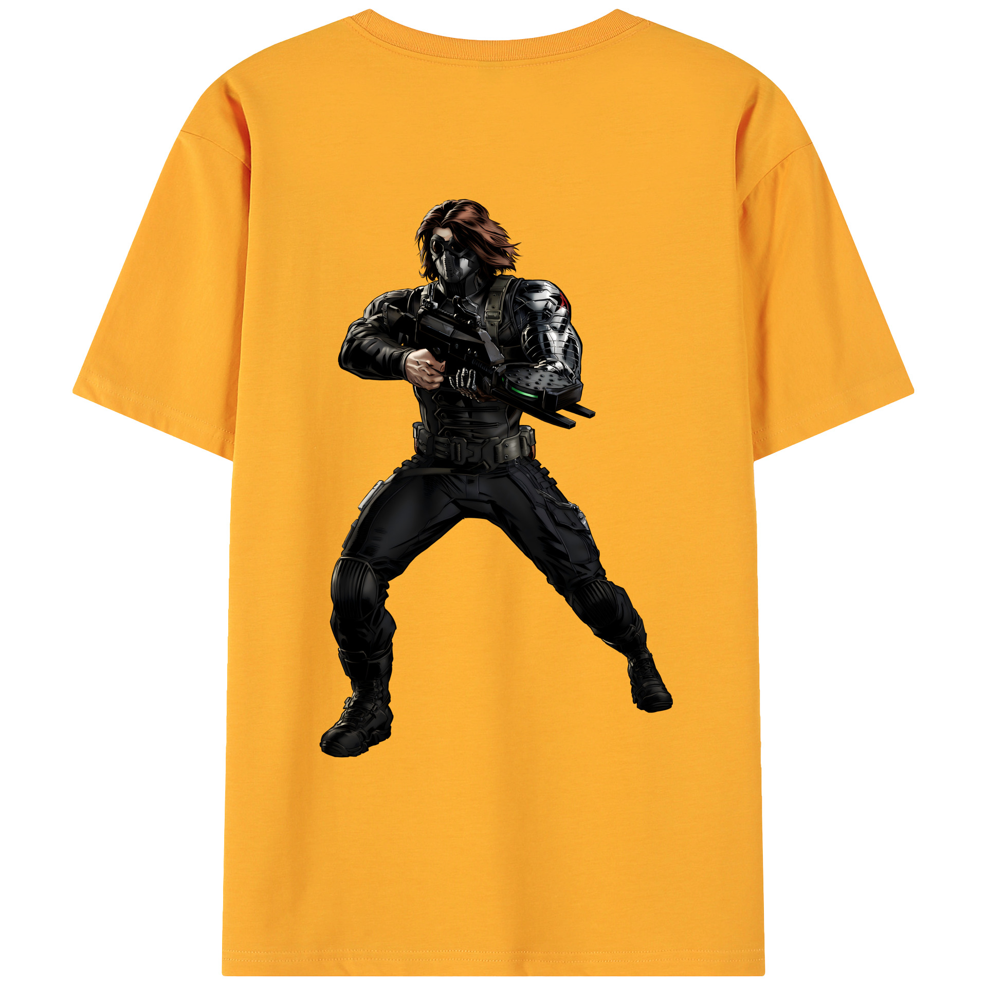 （画像用） アベンジャーズ The Avengers 綿100％ メンズ半袖Tシャツ（バックプリント） 通気性