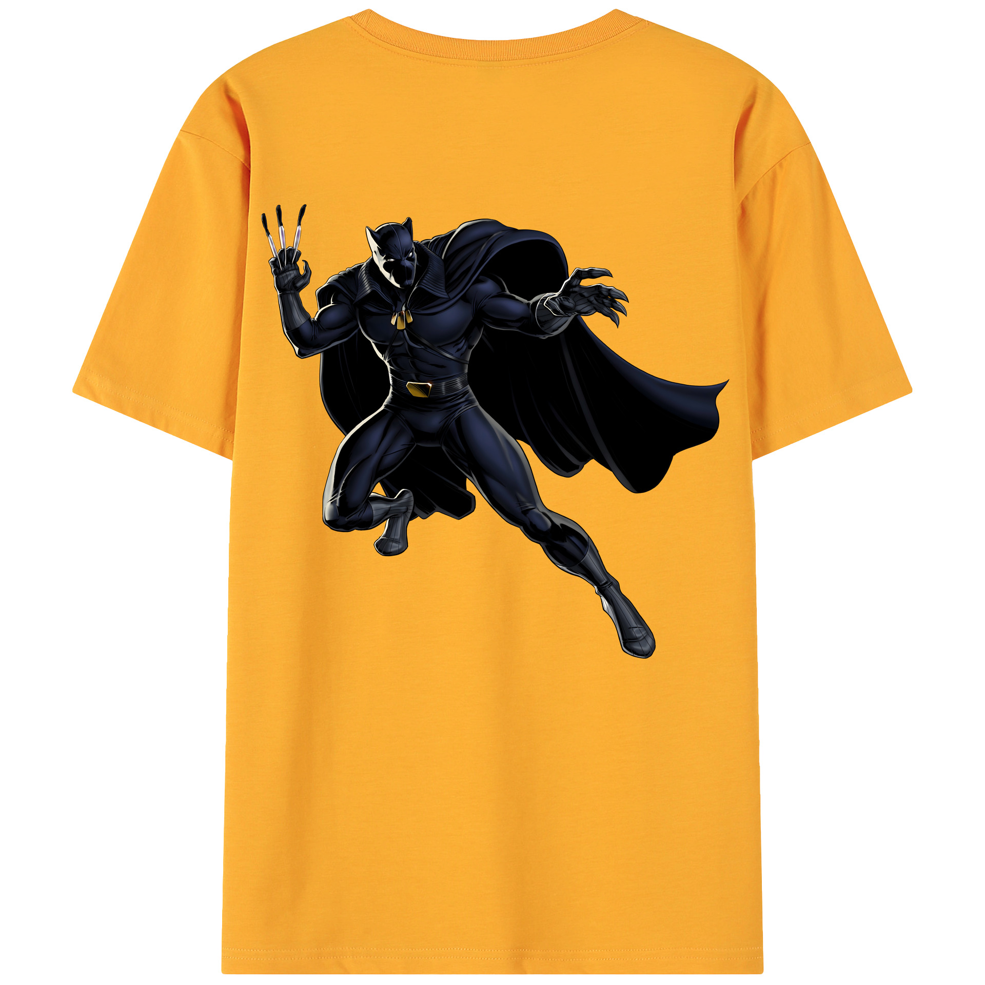 （画像用） アベンジャーズ The Avengers 綿100％ メンズ半袖Tシャツ（バックプリント） 通気性