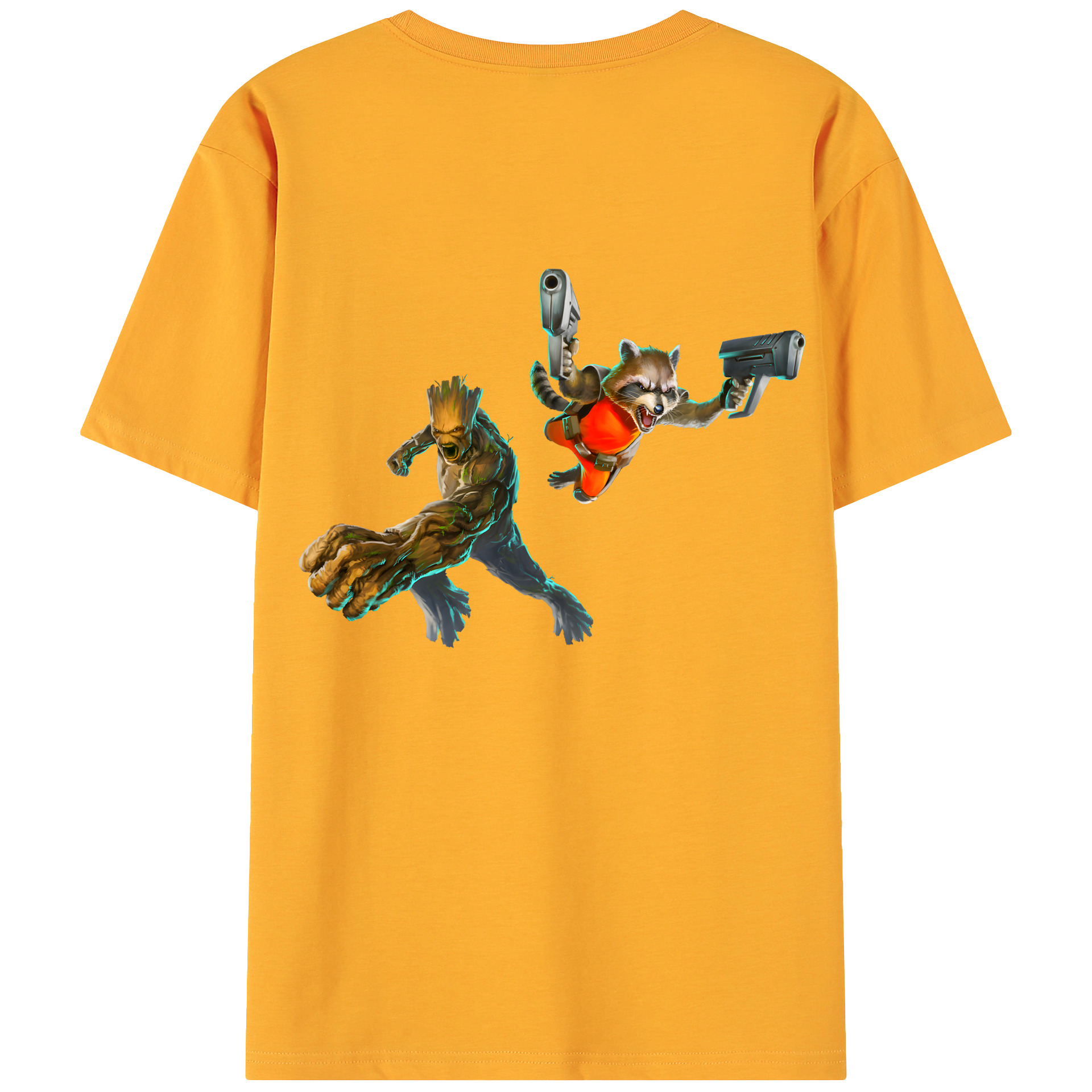 （画像用） アベンジャーズ The Avengers 綿100％ メンズ半袖Tシャツ（バックプリント） 通気性