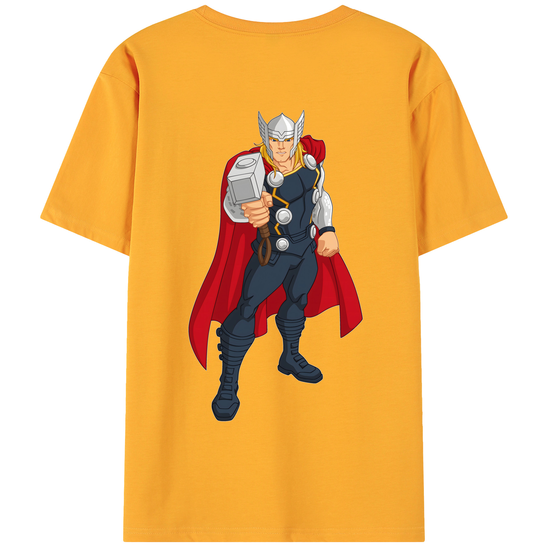 （画像用） アベンジャーズ The Avengers 綿100％ メンズ半袖Tシャツ（バックプリント） 通気性