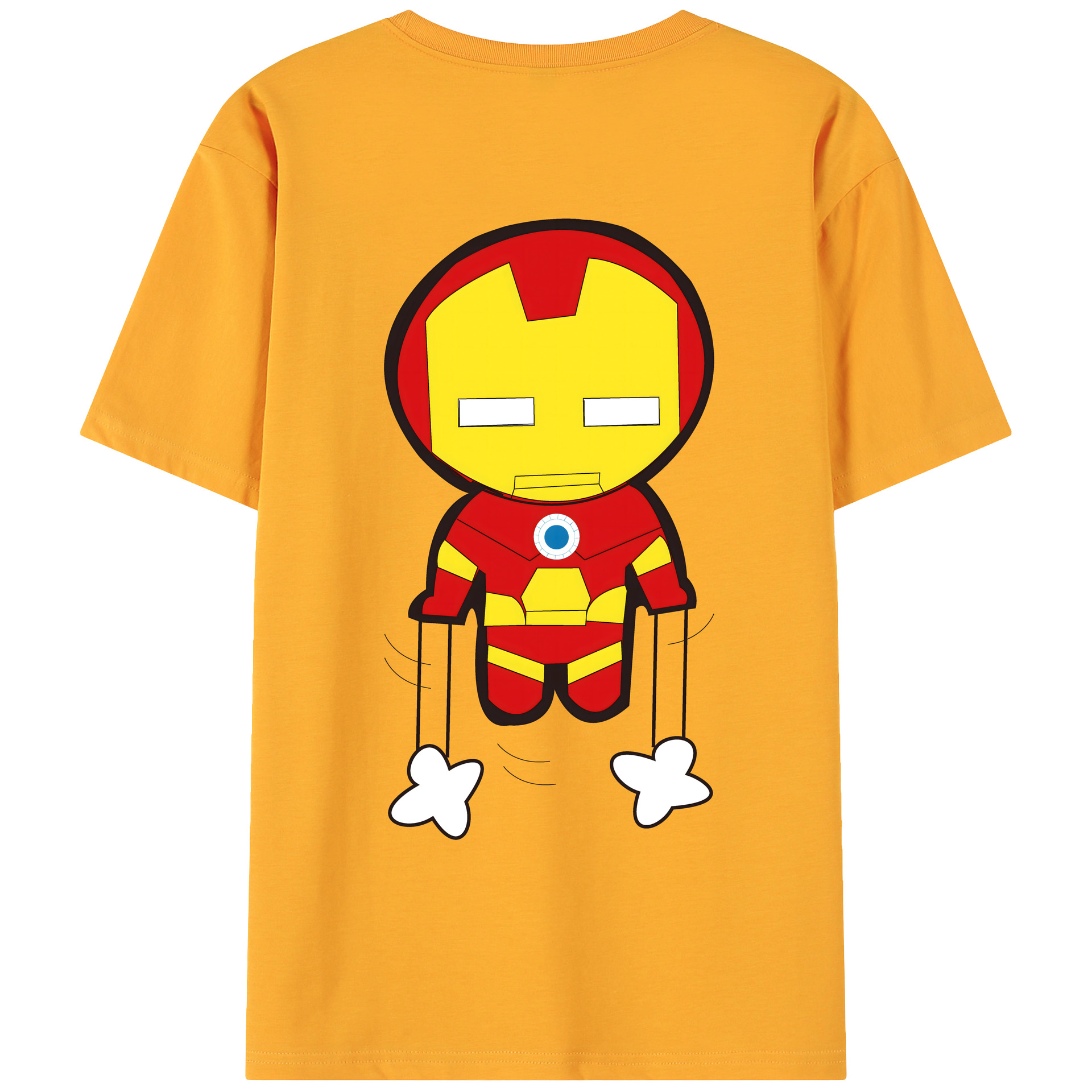 （画像用） アベンジャーズ The Avengers 綿100％ メンズ半袖Tシャツ（バックプリント） 通気性