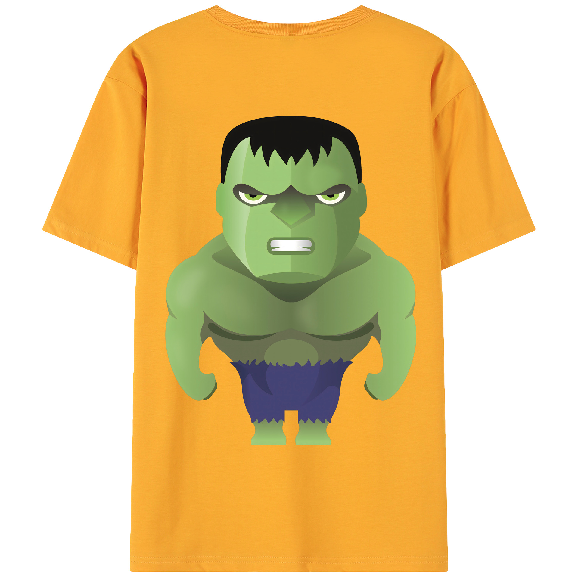 （画像用） アベンジャーズ The Avengers 綿100％ メンズ半袖Tシャツ（バックプリント） 通気性