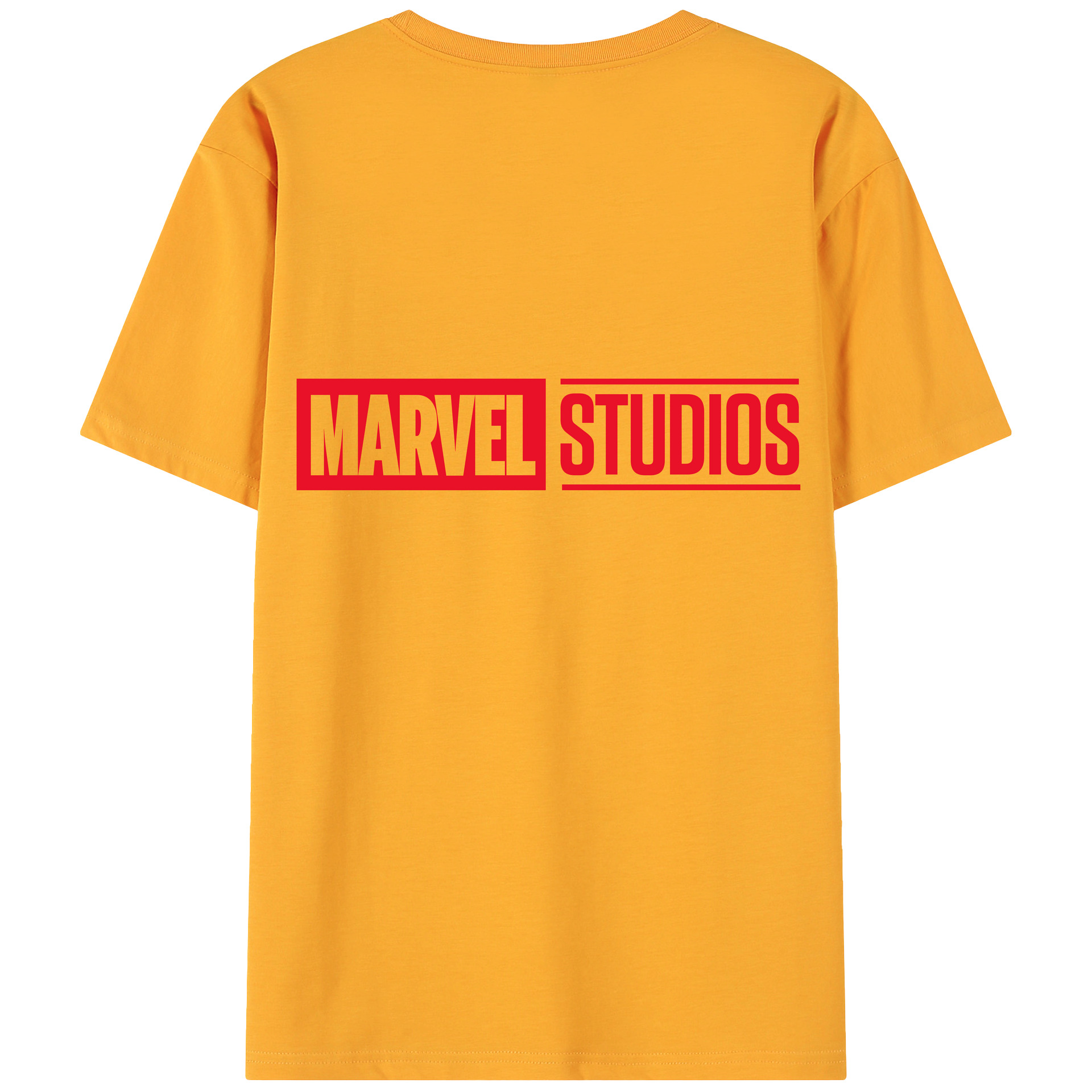 （画像用） アベンジャーズ The Avengers 綿100％ メンズ半袖Tシャツ（バックプリント） 通気性