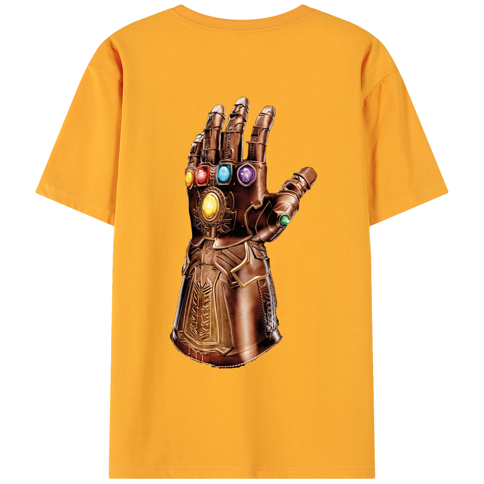（画像用） アベンジャーズ The Avengers 綿100％ メンズ半袖Tシャツ（バックプリント） 通気性