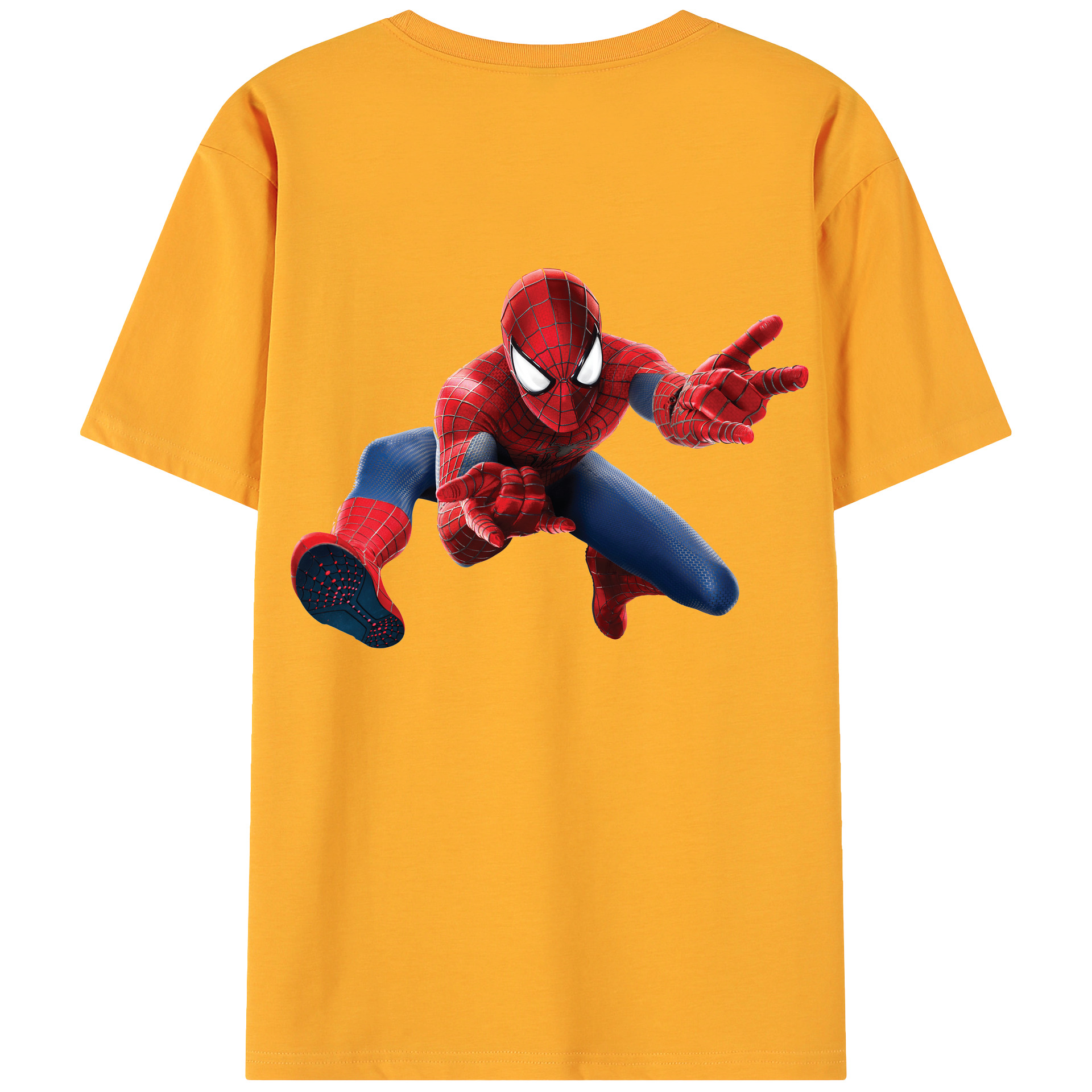 （画像用） アベンジャーズ The Avengers 綿100％ メンズ半袖Tシャツ（バックプリント） 通気性