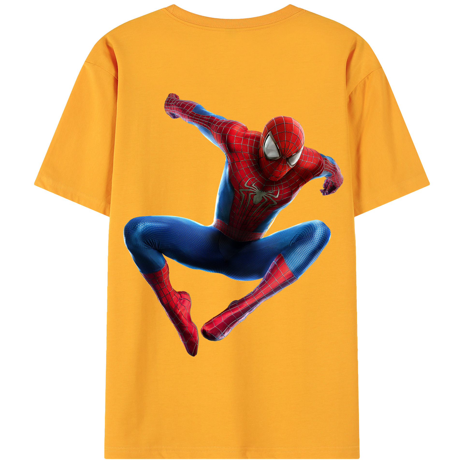 （画像用） アベンジャーズ The Avengers 綿100％ メンズ半袖Tシャツ（バックプリント） 通気性
