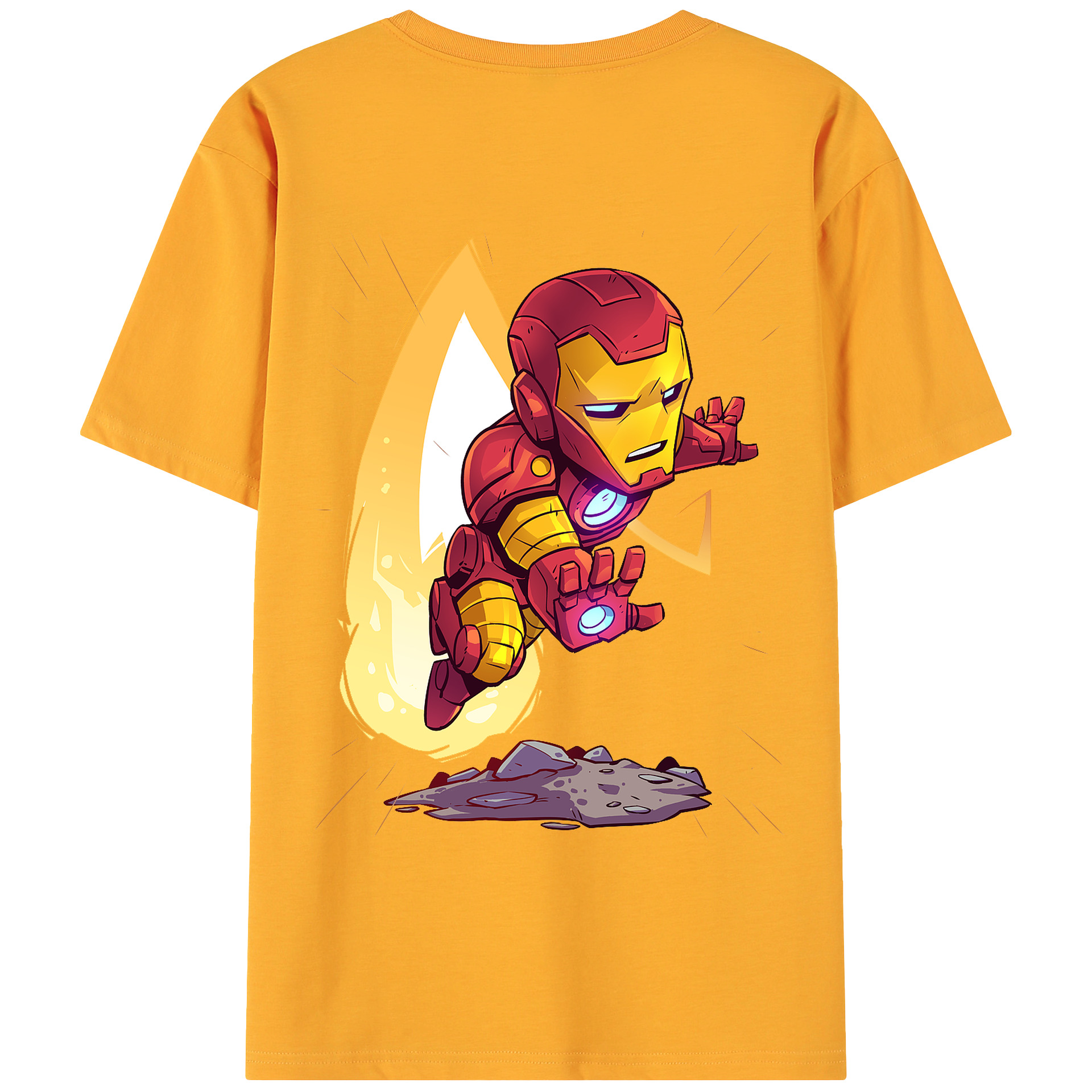 （画像用） アベンジャーズ The Avengers 綿100％ メンズ半袖Tシャツ（バックプリント） 通気性