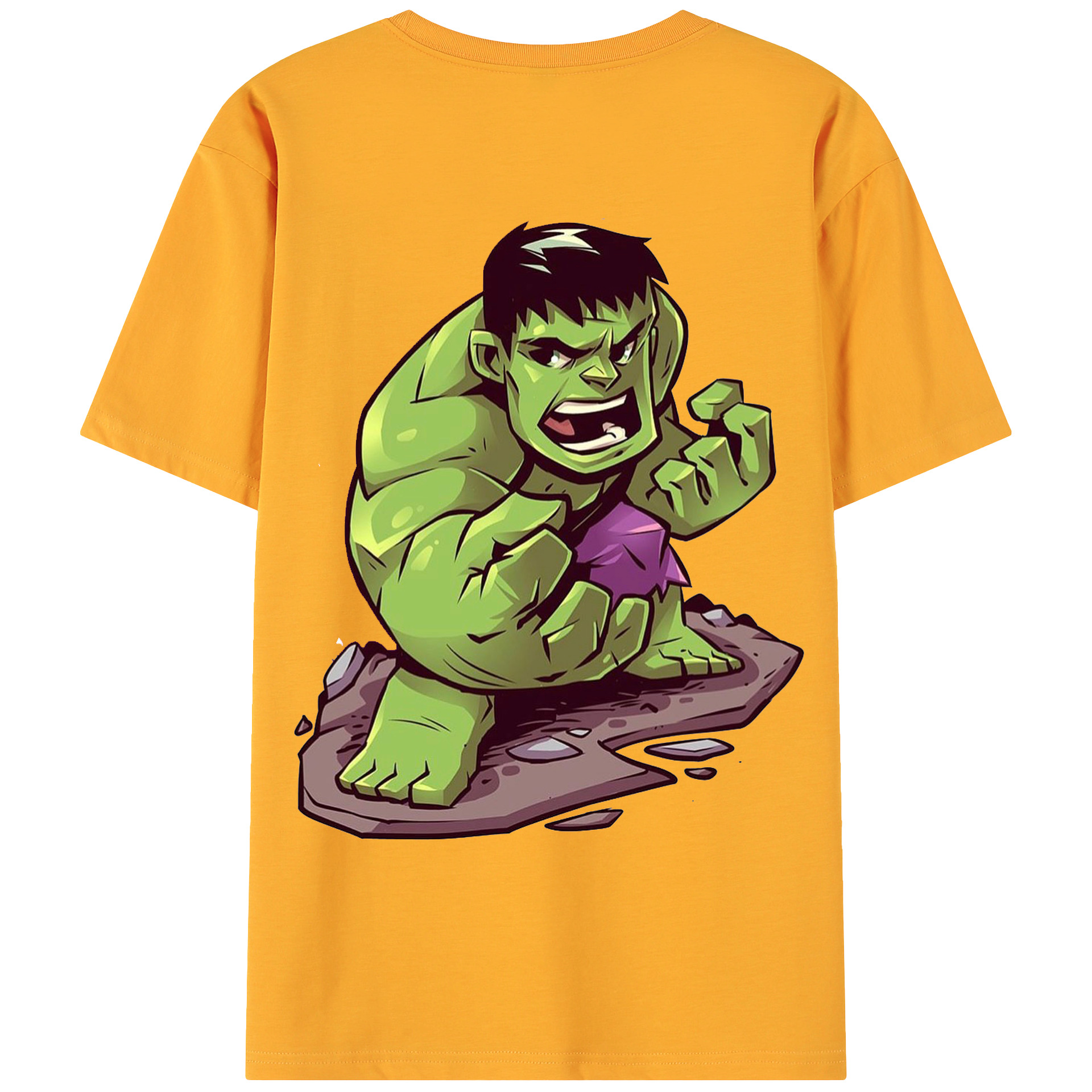 （画像用） アベンジャーズ The Avengers 綿100％ メンズ半袖Tシャツ（バックプリント） 通気性