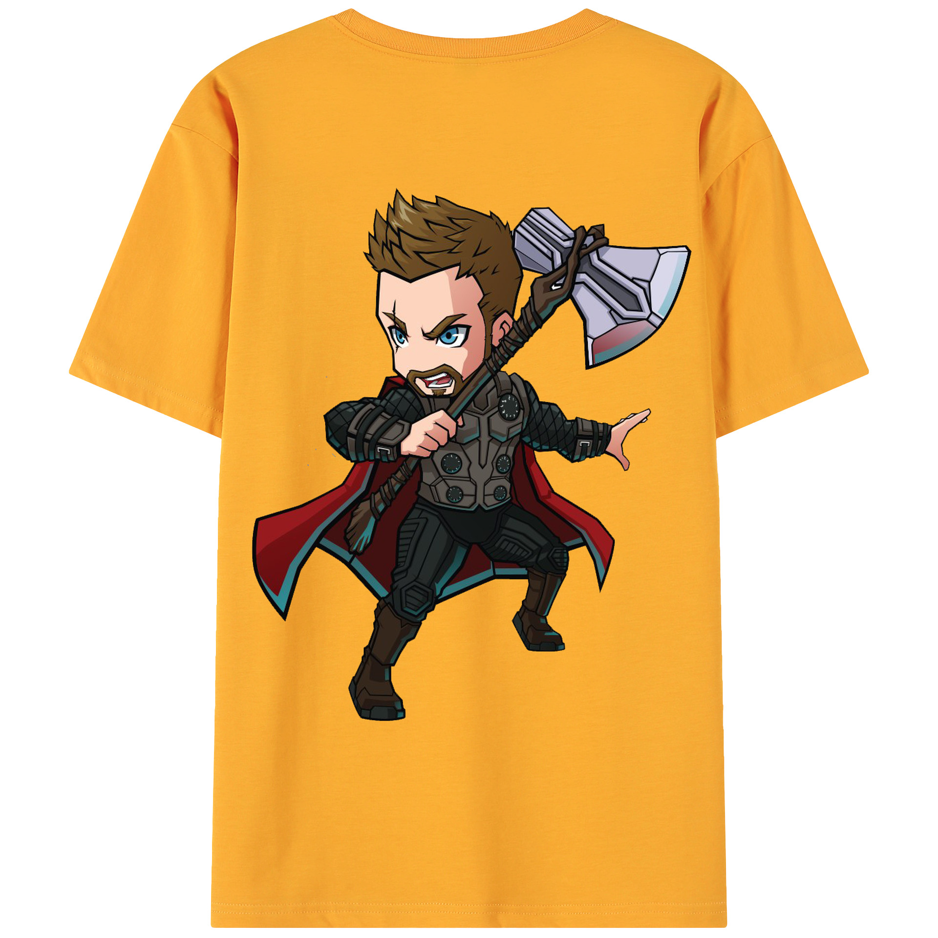 （画像用） アベンジャーズ The Avengers 綿100％ メンズ半袖Tシャツ（バックプリント） 通気性