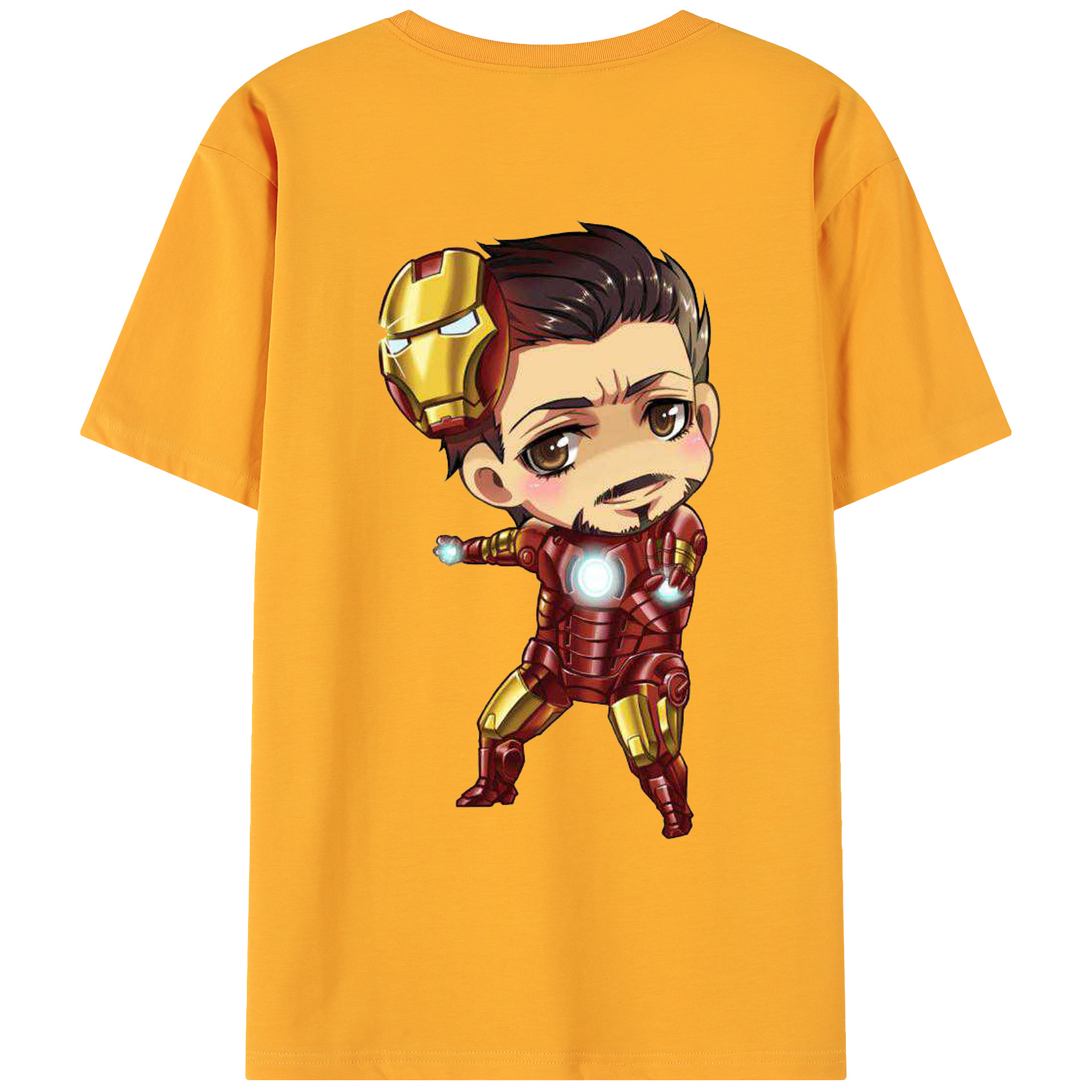 （画像用） アベンジャーズ The Avengers 綿100％ メンズ半袖Tシャツ（バックプリント） 通気性