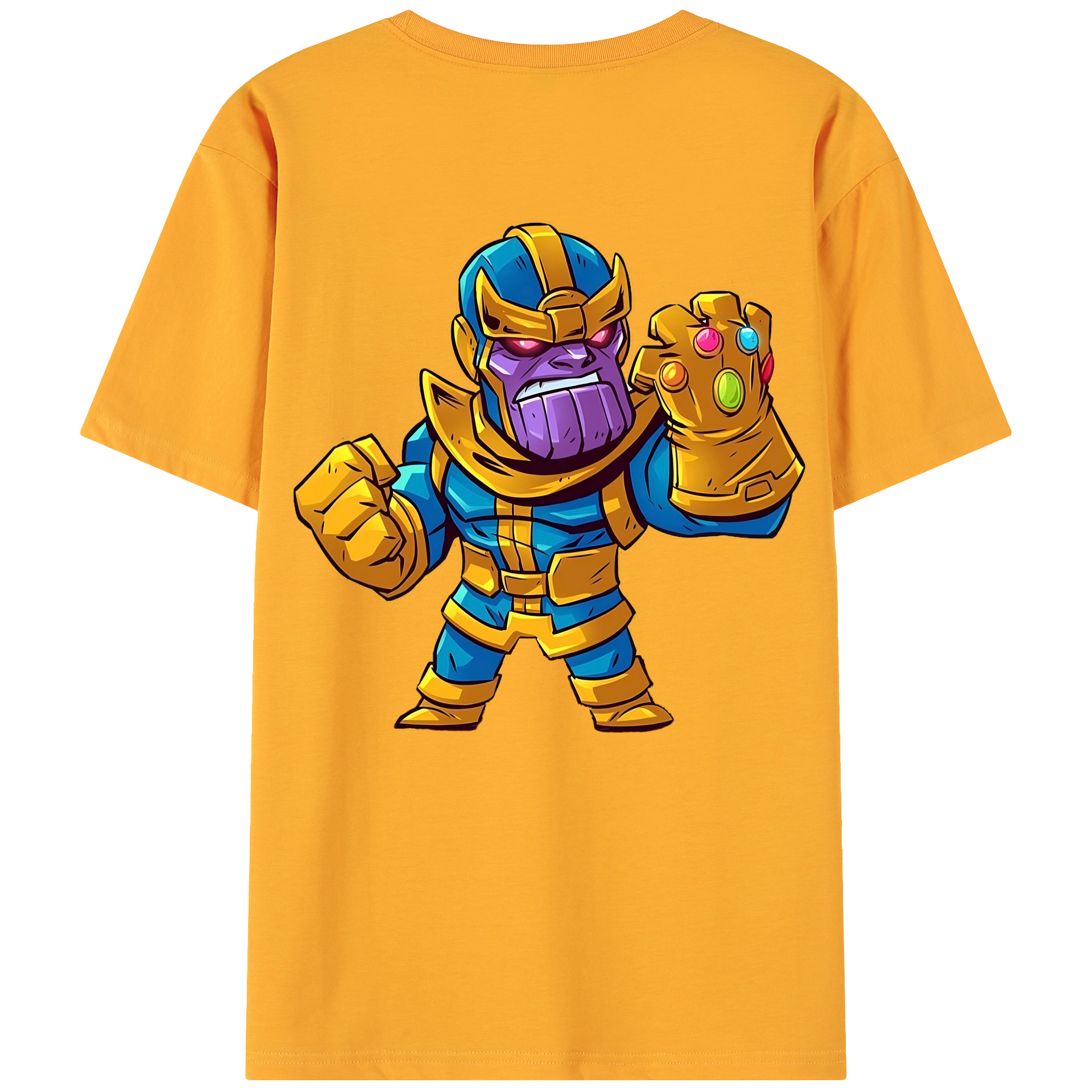 （画像用） アベンジャーズ The Avengers 綿100％ メンズ半袖Tシャツ（バックプリント） 通気性