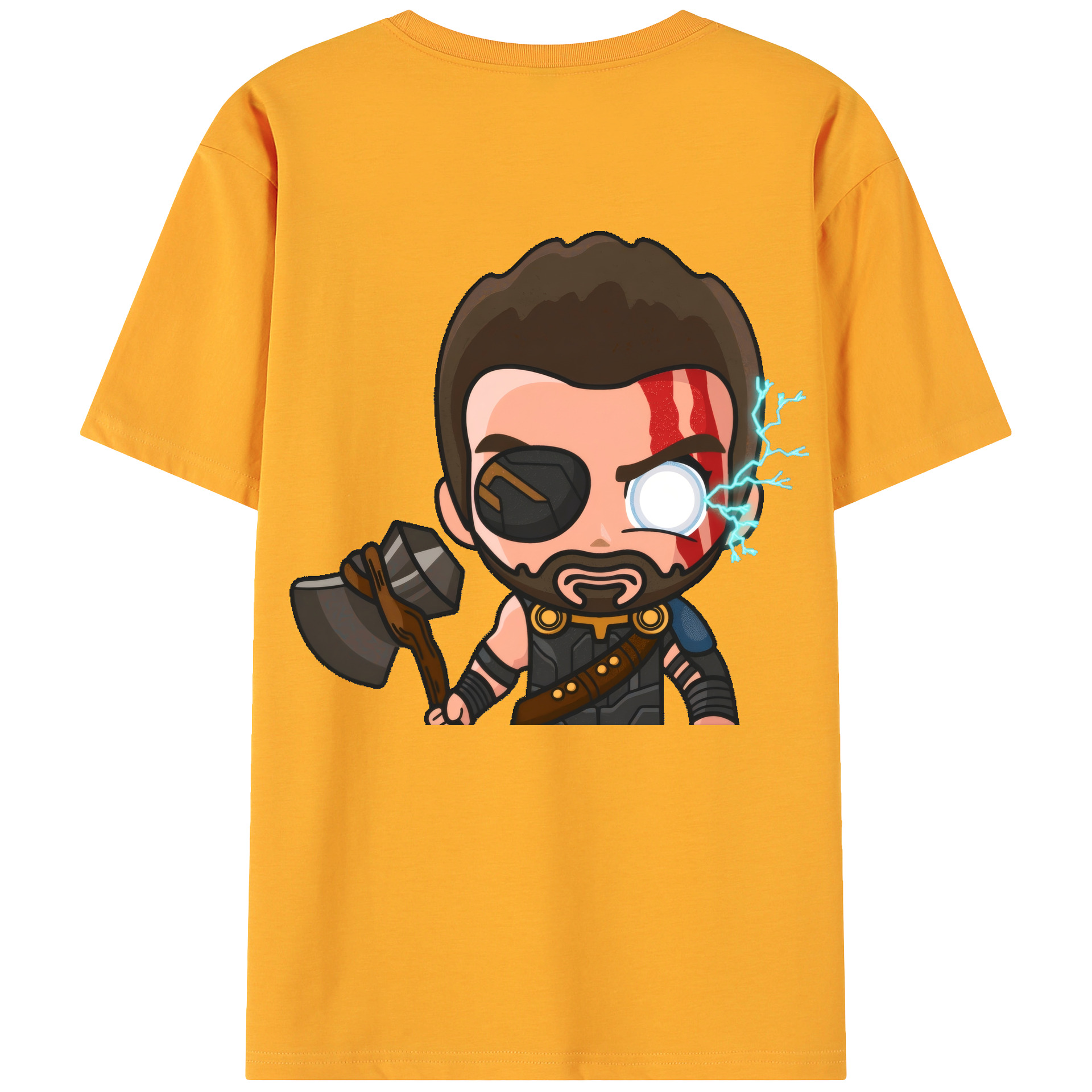（画像用） アベンジャーズ The Avengers 綿100％ メンズ半袖Tシャツ（バックプリント） 通気性