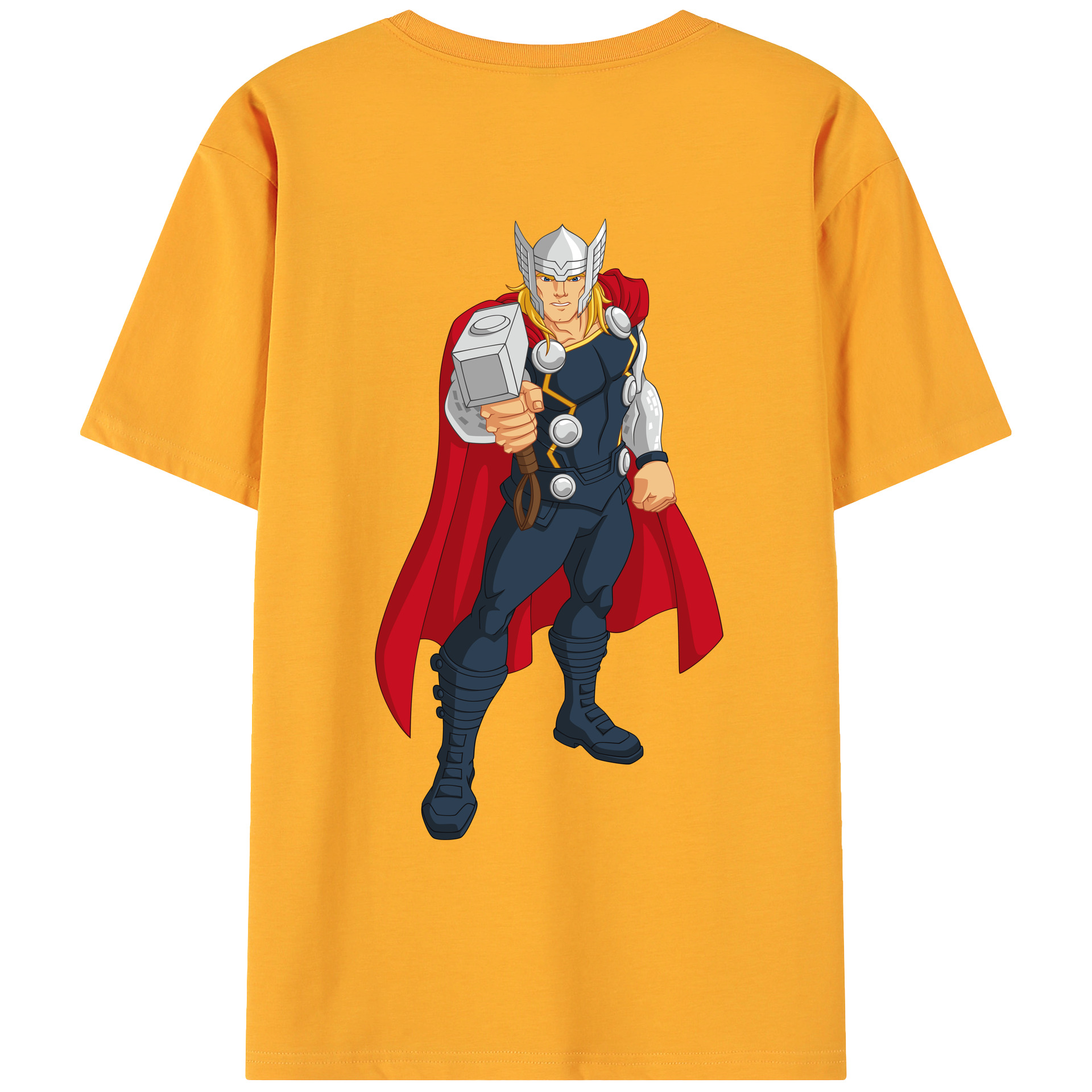 （画像用） アベンジャーズ The Avengers 綿100％ メンズ半袖Tシャツ（バックプリント） 通気性