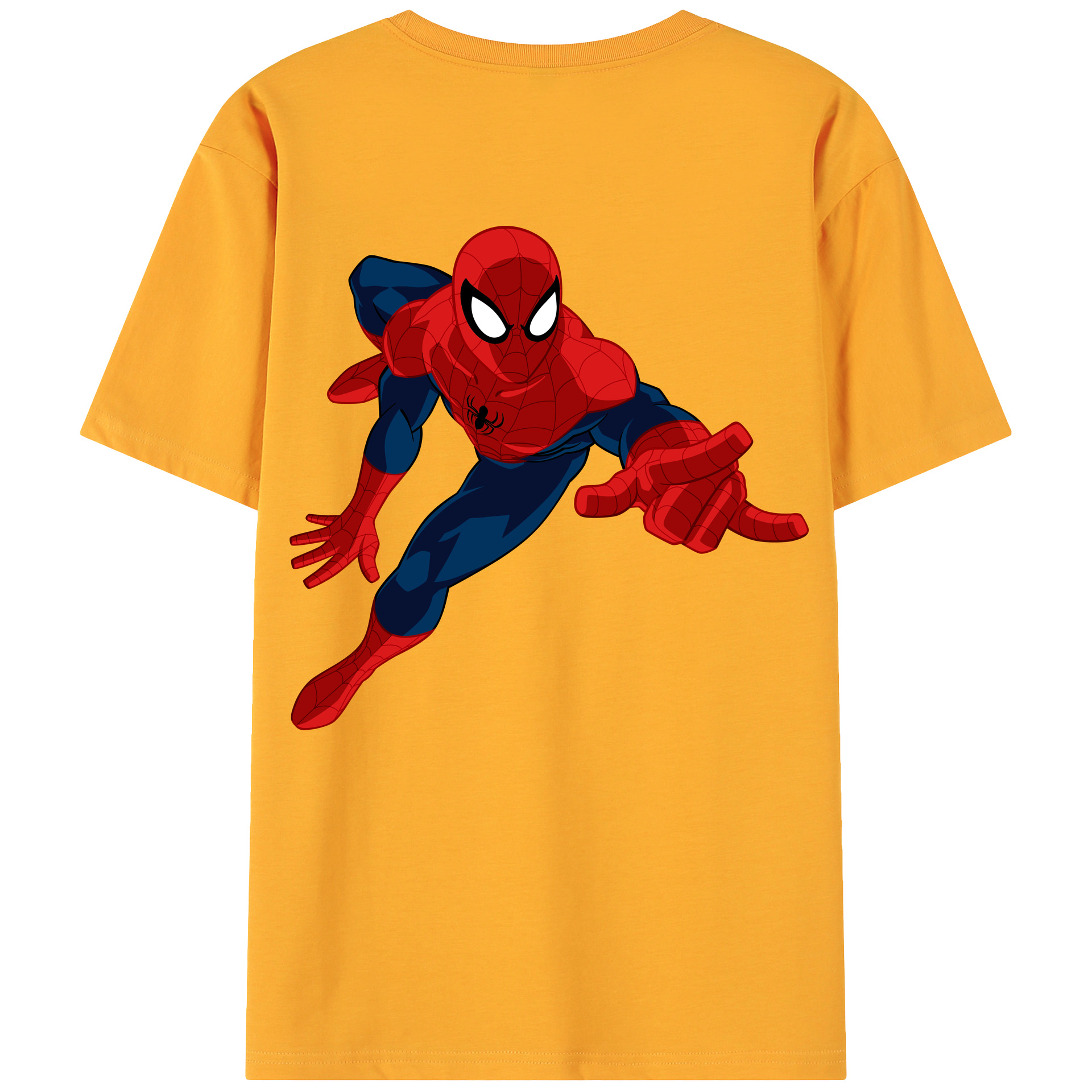 （画像用） アベンジャーズ The Avengers 綿100％ メンズ半袖Tシャツ（バックプリント） 通気性
