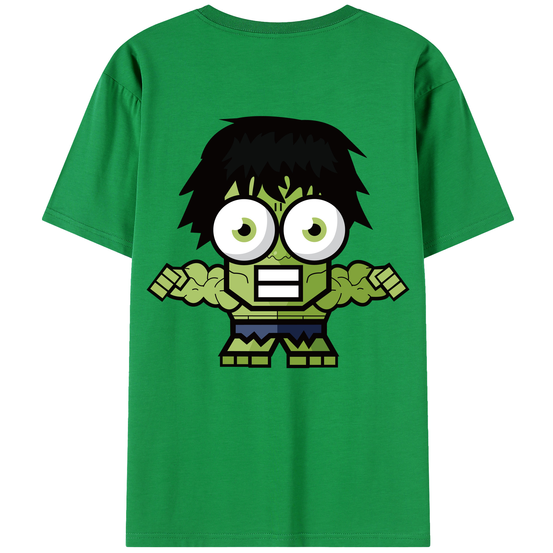 （画像用） アベンジャーズ The Avengers 綿100％ メンズ半袖Tシャツ（バックプリント） 通気性