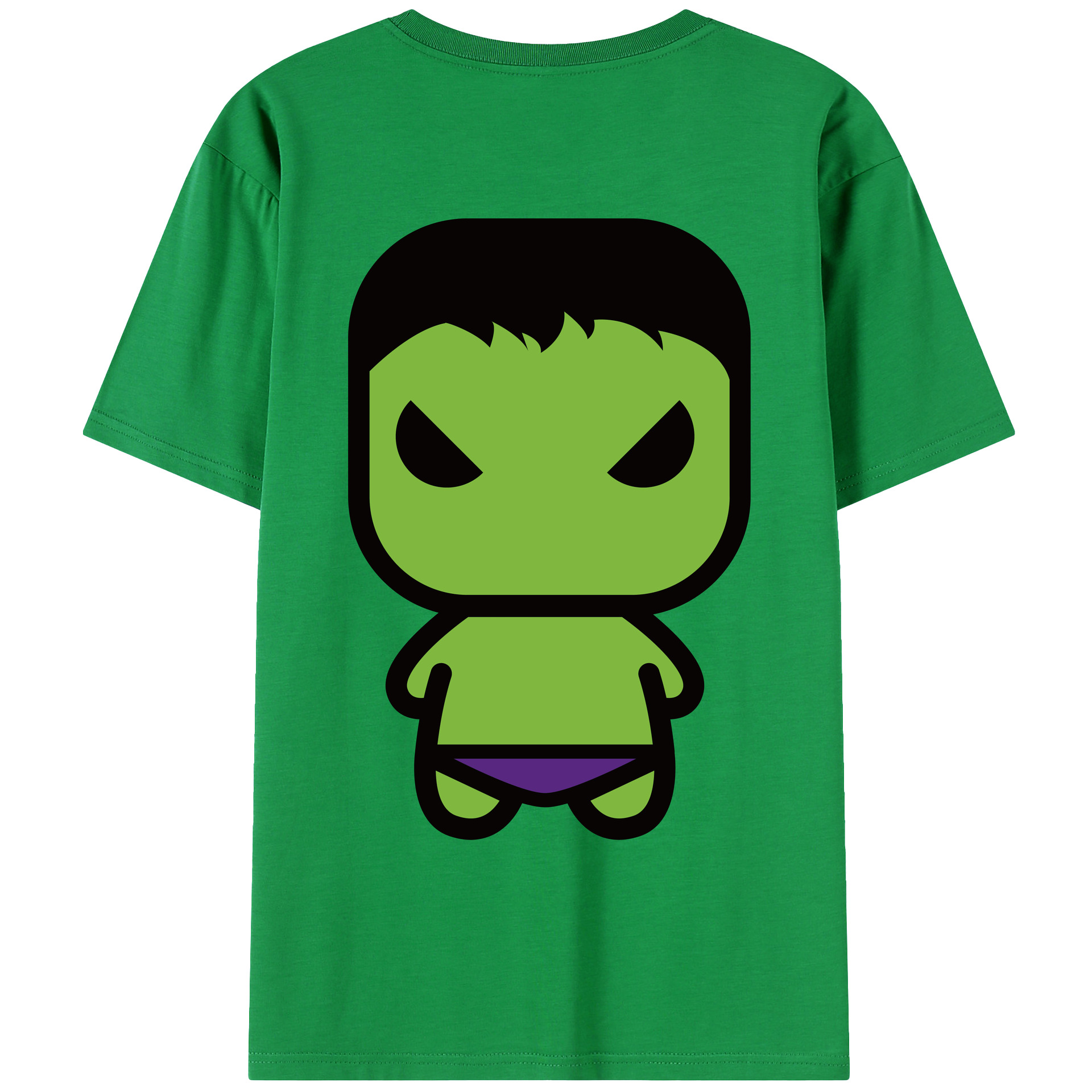 （画像用） アベンジャーズ The Avengers 綿100％ メンズ半袖Tシャツ（バックプリント） 通気性