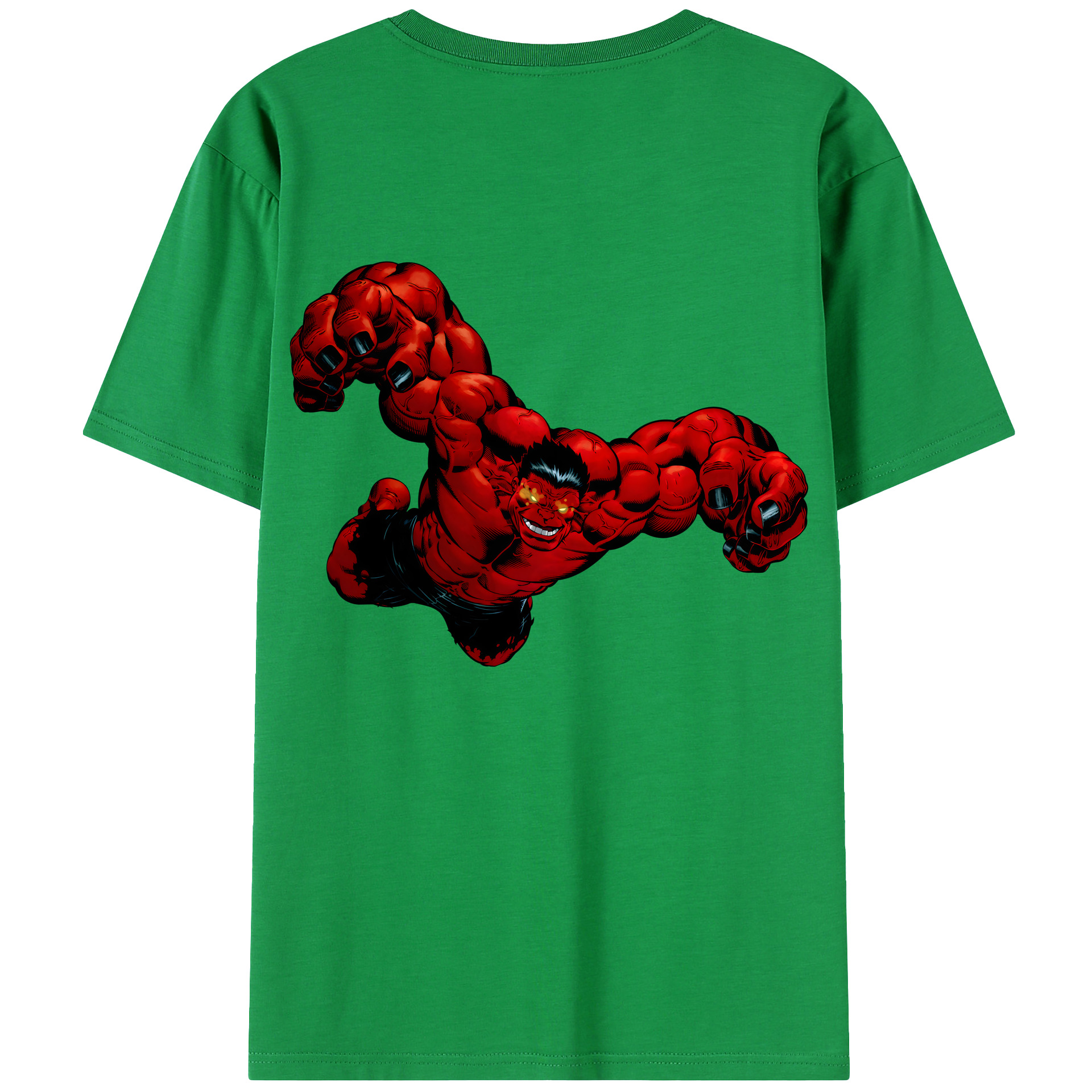 （画像用） アベンジャーズ The Avengers 綿100％ メンズ半袖Tシャツ（バックプリント） 通気性