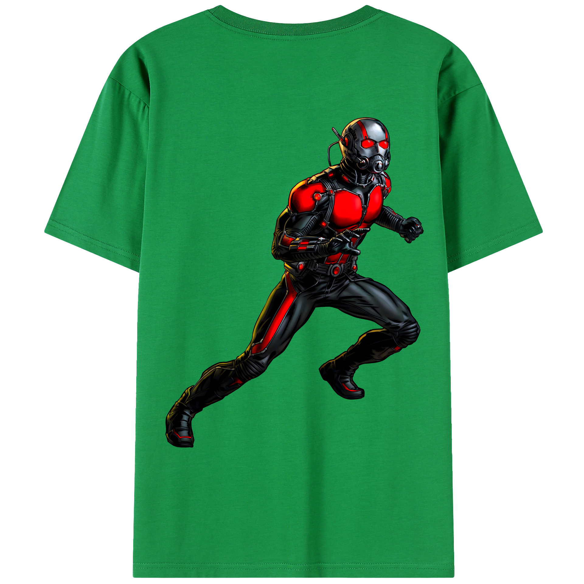 （画像用） アベンジャーズ The Avengers 綿100％ メンズ半袖Tシャツ（バックプリント） 通気性