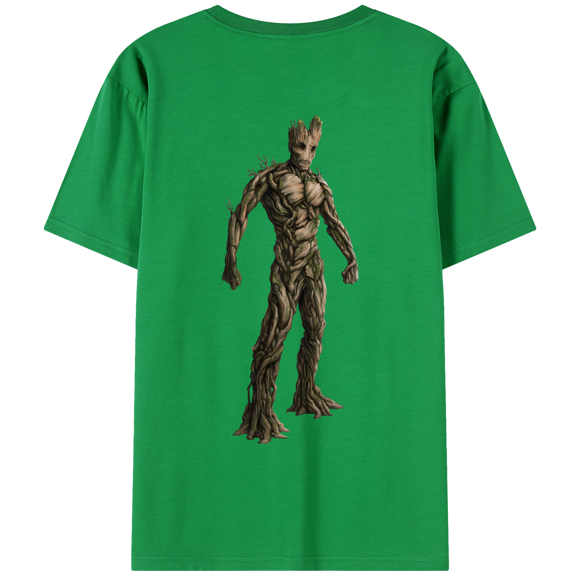 （画像用） アベンジャーズ The Avengers 綿100％ メンズ半袖Tシャツ（バックプリント） 通気性
