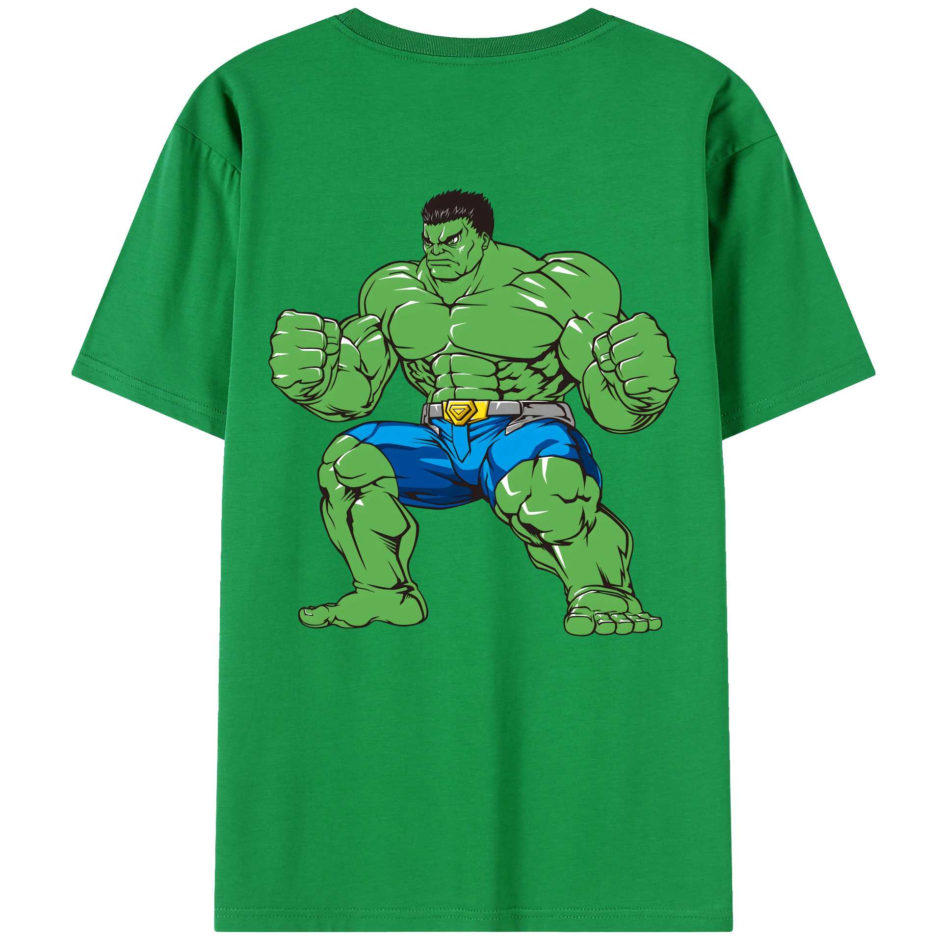 （画像用） アベンジャーズ The Avengers 綿100％ メンズ半袖Tシャツ（バックプリント） 通気性