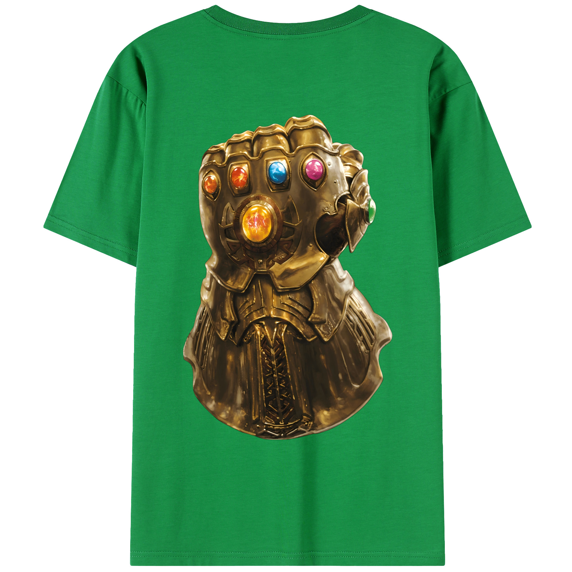 （画像用） アベンジャーズ The Avengers 綿100％ メンズ半袖Tシャツ（バックプリント） 通気性