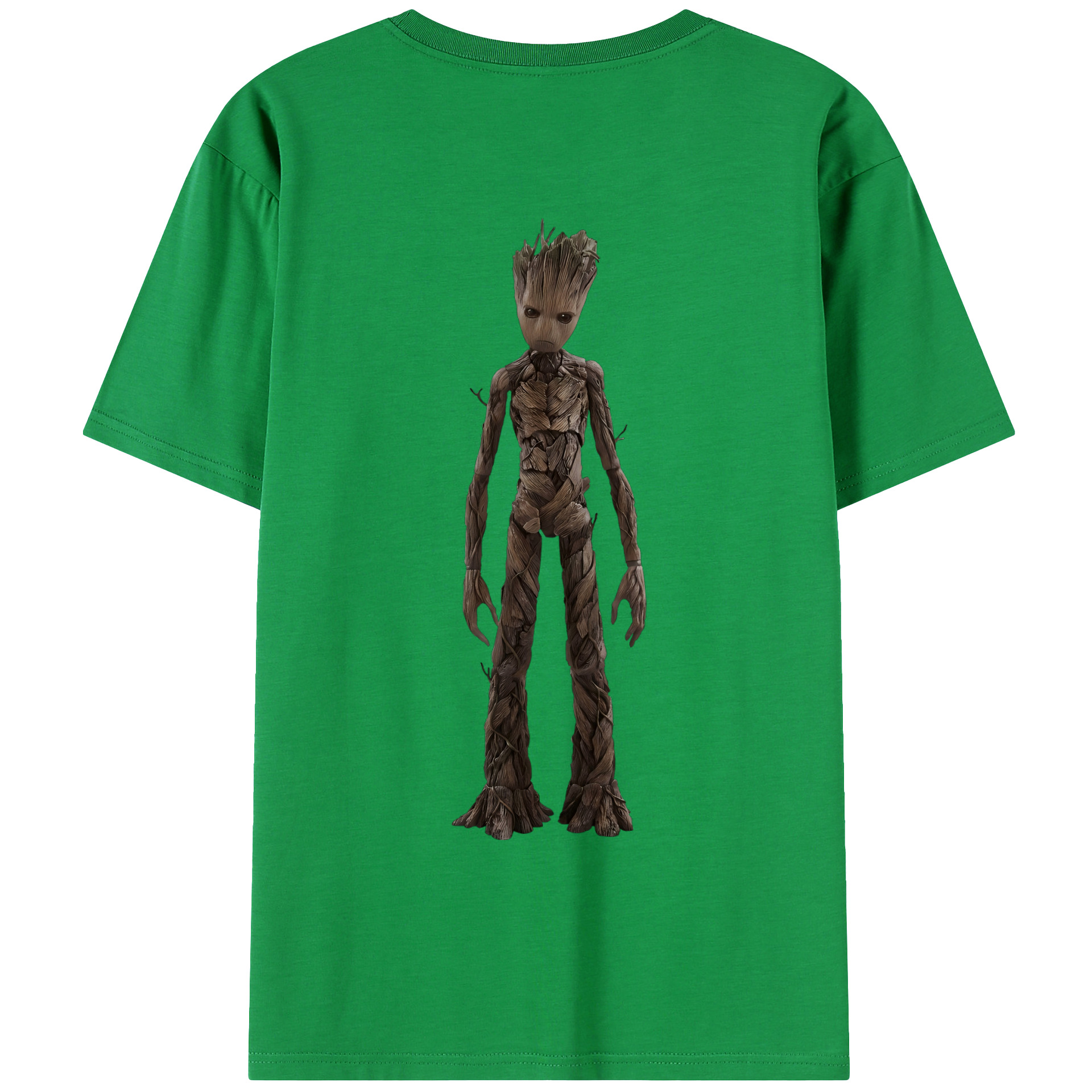（画像用） アベンジャーズ The Avengers 綿100％ メンズ半袖Tシャツ（バックプリント） 通気性