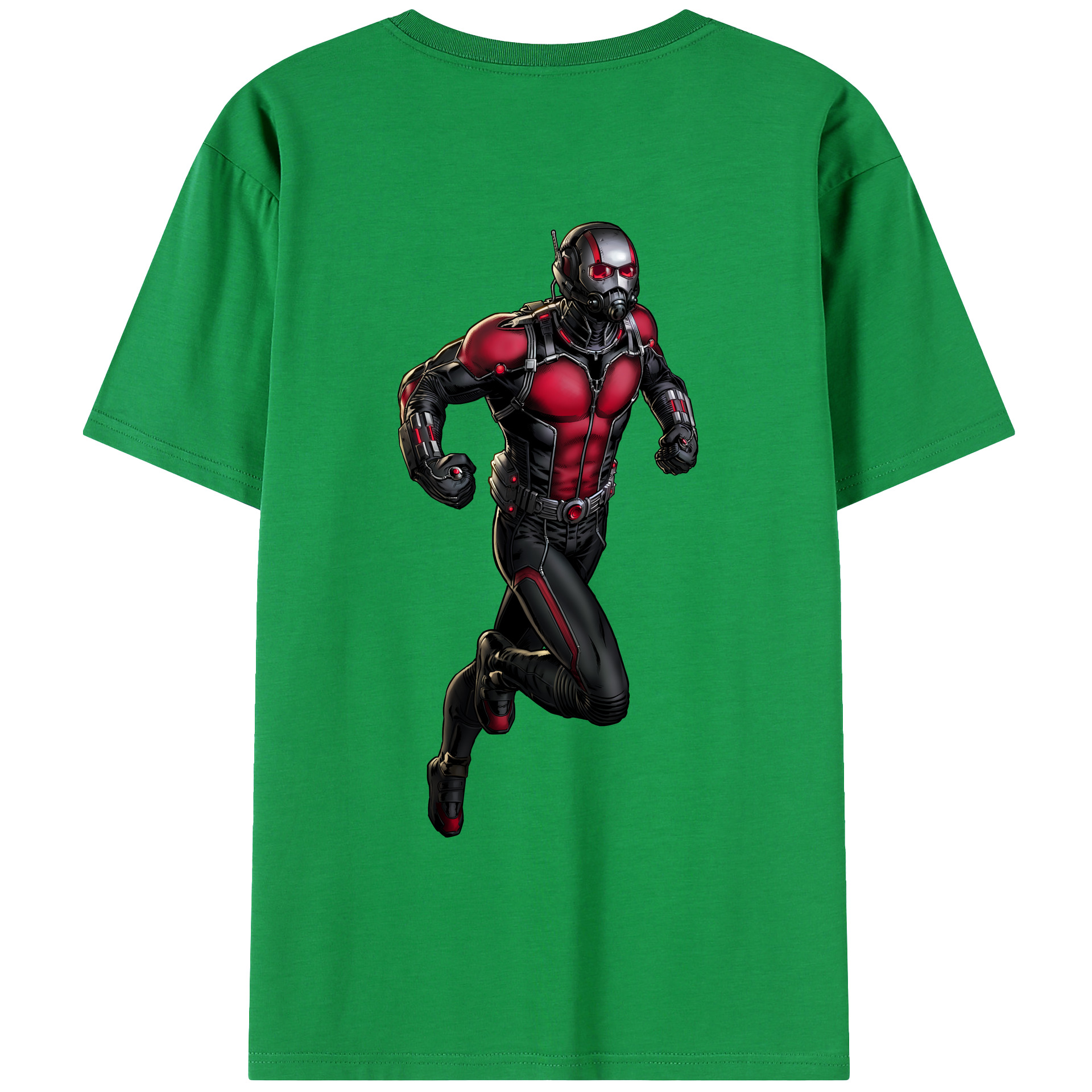 （画像用） アベンジャーズ The Avengers 綿100％ メンズ半袖Tシャツ（バックプリント） 通気性