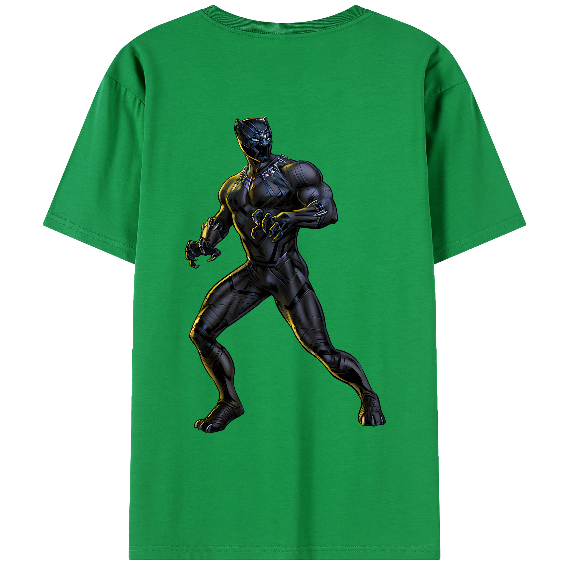 （画像用） アベンジャーズ The Avengers 綿100％ メンズ半袖Tシャツ（バックプリント） 通気性