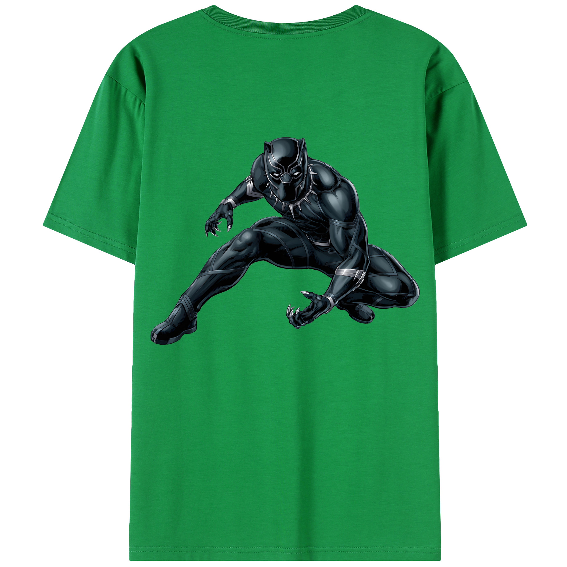 （画像用） アベンジャーズ The Avengers 綿100％ メンズ半袖Tシャツ（バックプリント） 通気性