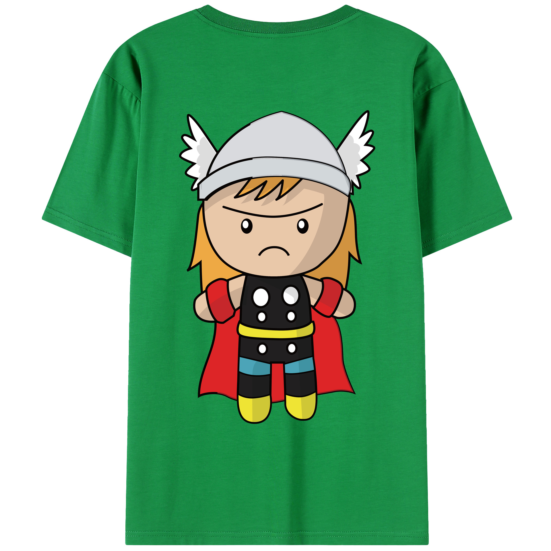 （画像用） アベンジャーズ The Avengers 綿100％ メンズ半袖Tシャツ（バックプリント） 通気性