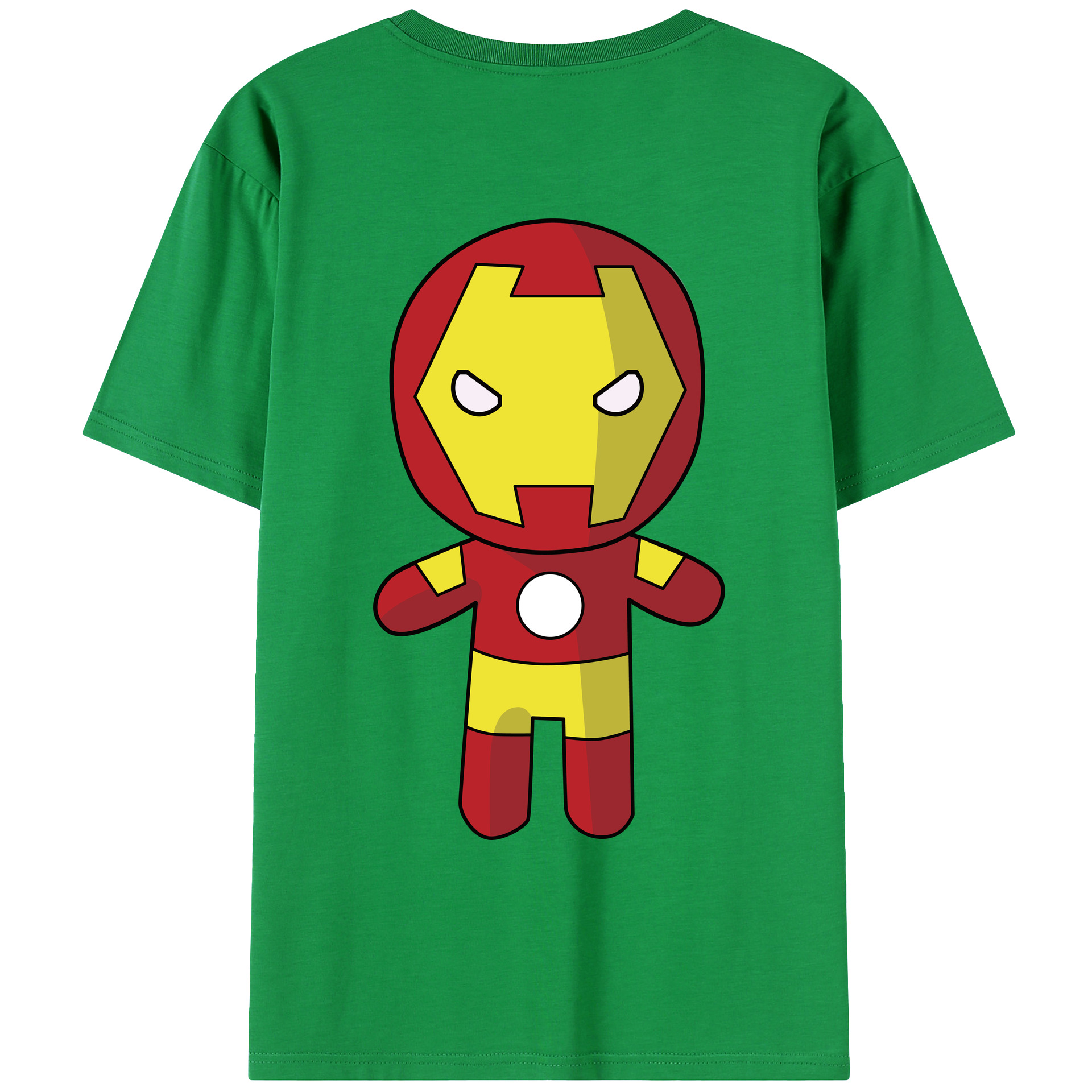 （画像用） アベンジャーズ The Avengers 綿100％ メンズ半袖Tシャツ（バックプリント） 通気性