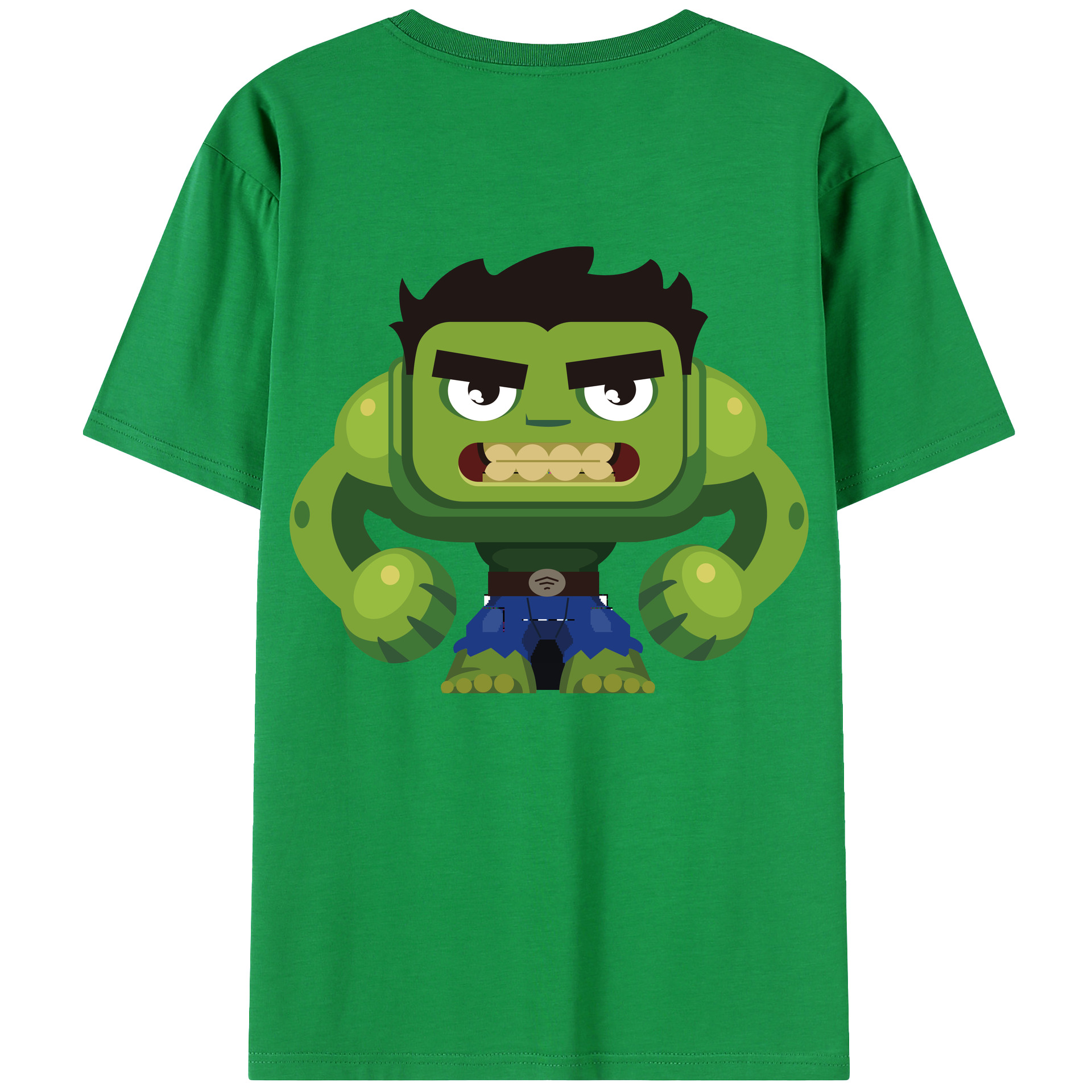 （画像用） アベンジャーズ The Avengers 綿100％ メンズ半袖Tシャツ（バックプリント） 通気性