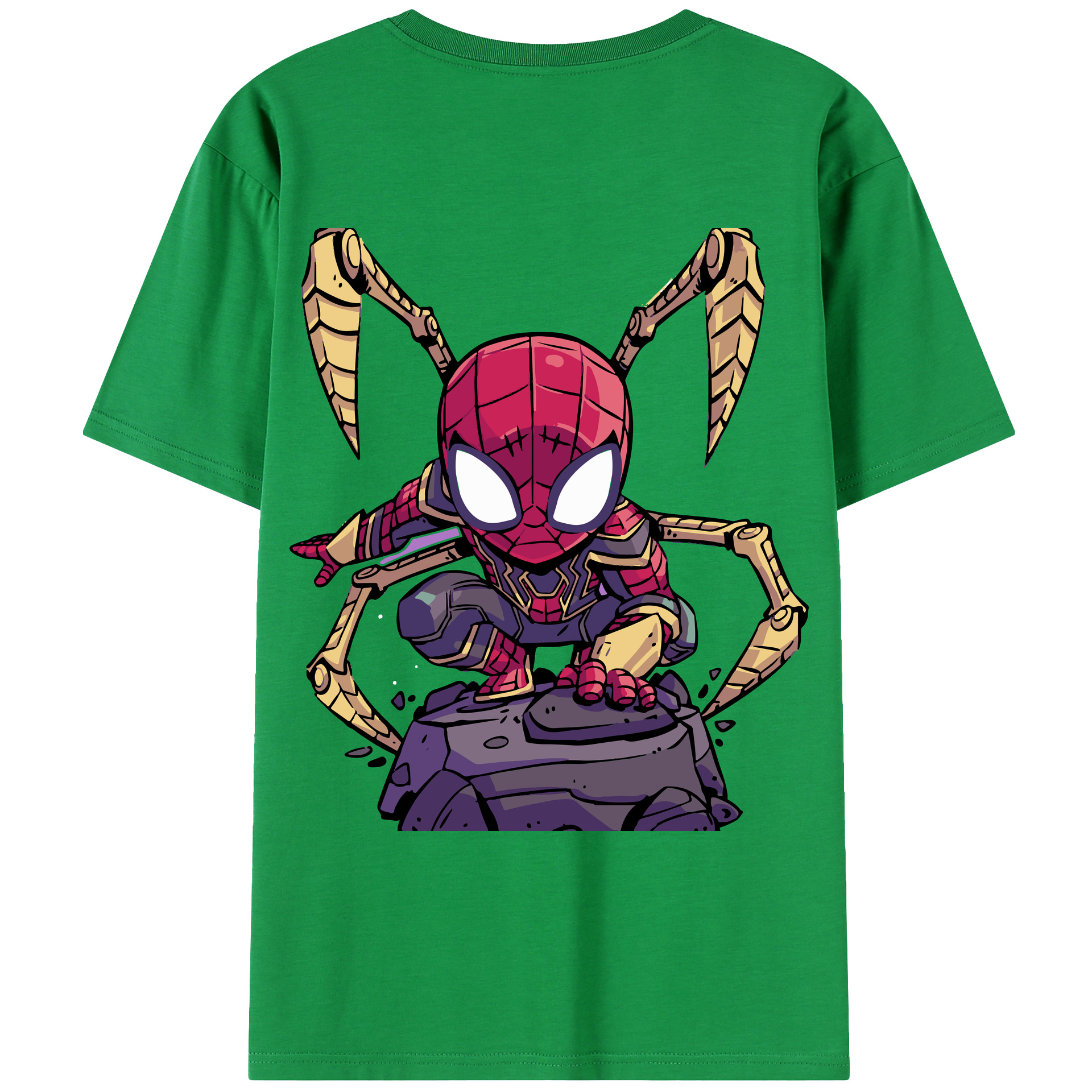 （画像用） アベンジャーズ The Avengers 綿100％ メンズ半袖Tシャツ（バックプリント） 通気性