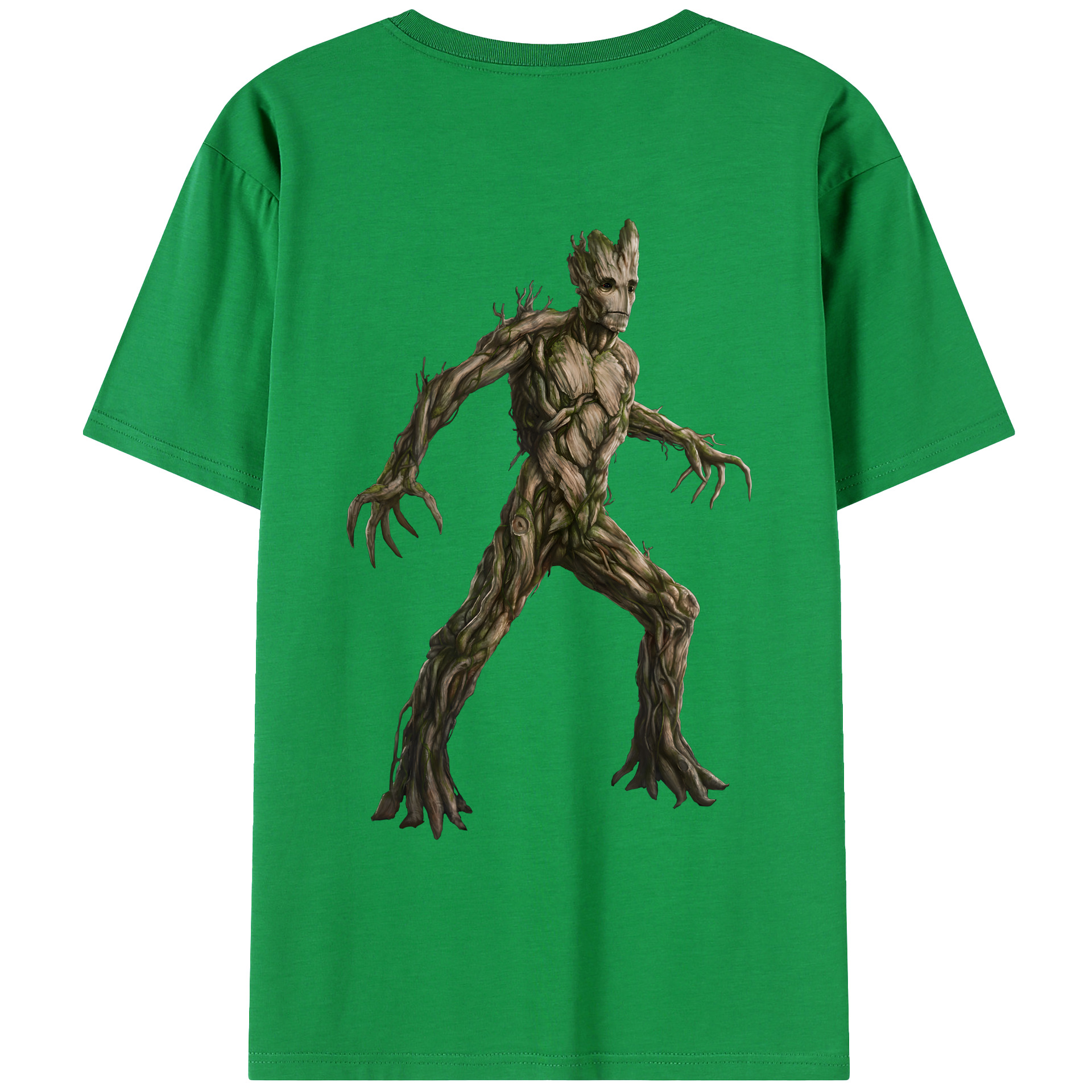 （画像用） アベンジャーズ The Avengers 綿100％ メンズ半袖Tシャツ（バックプリント） 通気性