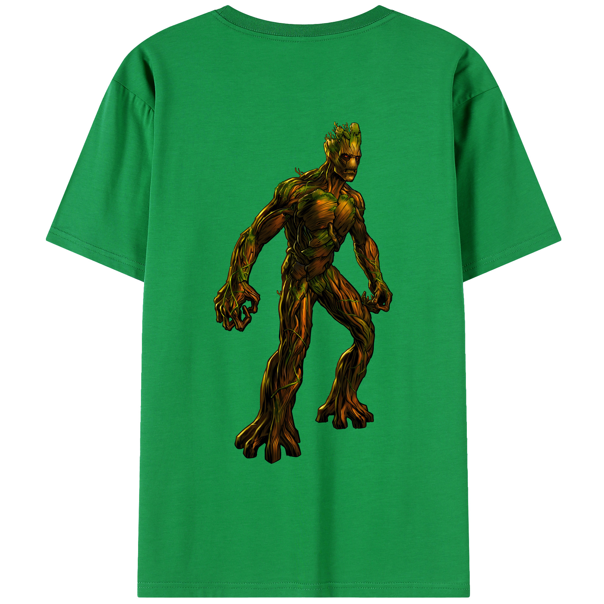（画像用） アベンジャーズ The Avengers 綿100％ メンズ半袖Tシャツ（バックプリント） 通気性