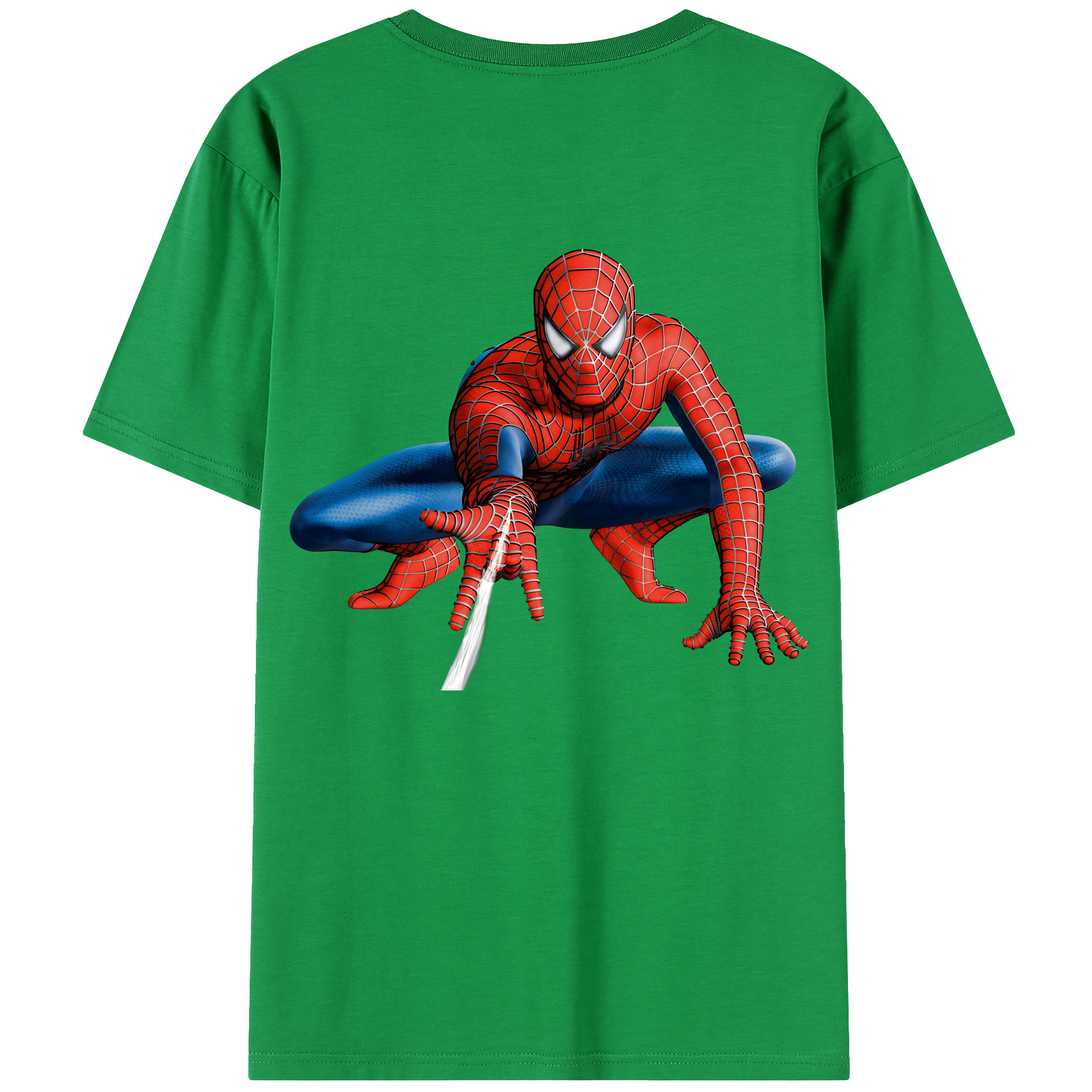 （画像用） アベンジャーズ The Avengers 綿100％ メンズ半袖Tシャツ（バックプリント） 通気性