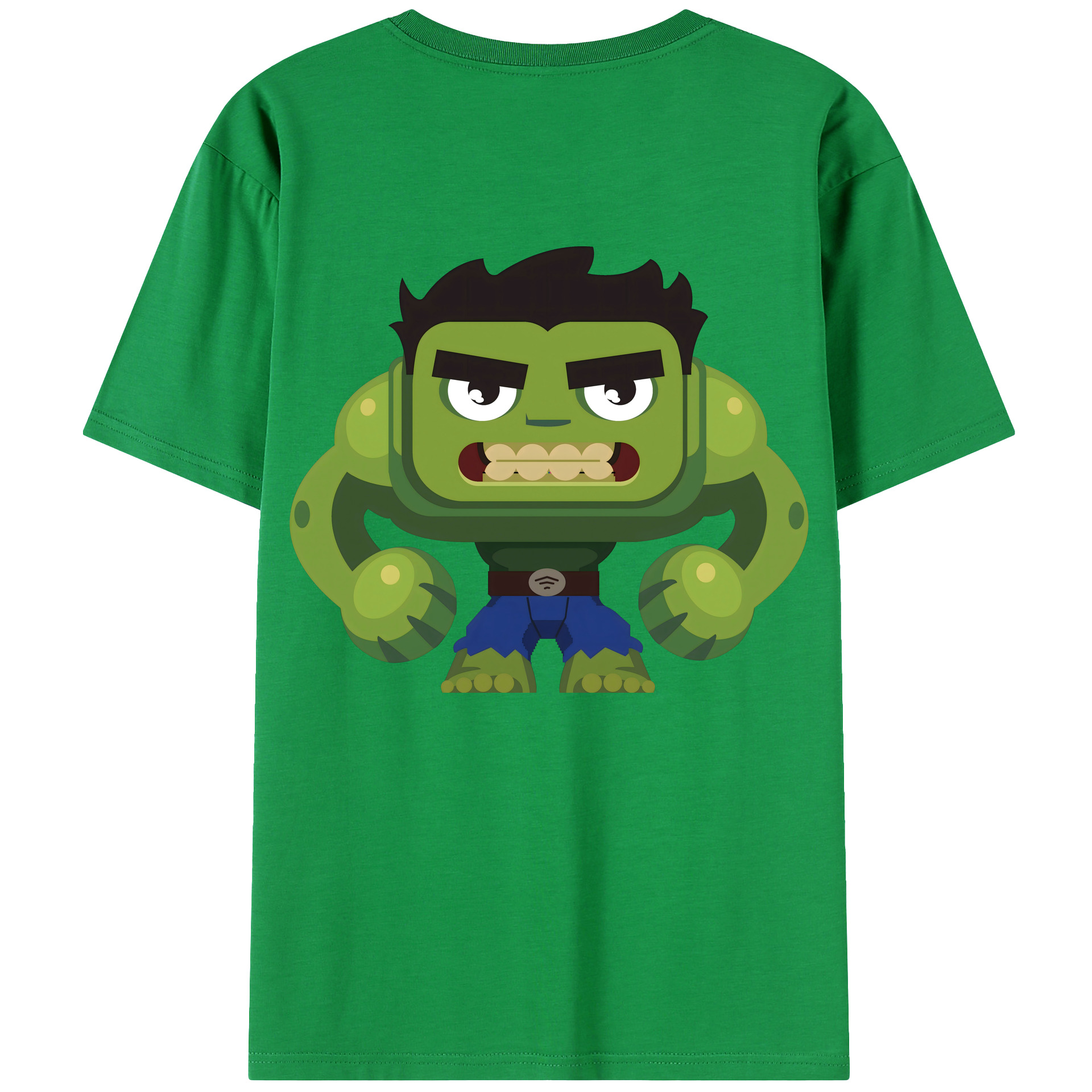 （画像用） アベンジャーズ The Avengers 綿100％ メンズ半袖Tシャツ（バックプリント） 通気性