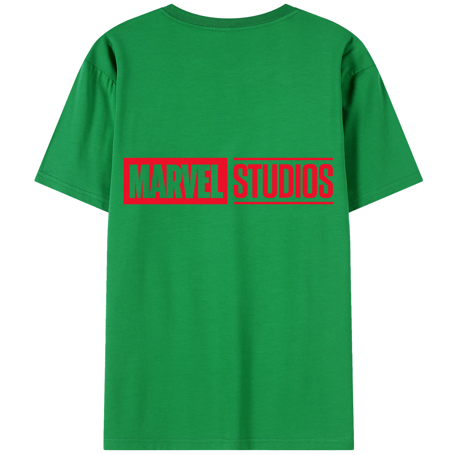 （画像用） アベンジャーズ The Avengers 綿100％ メンズ半袖Tシャツ（バックプリント） 通気性