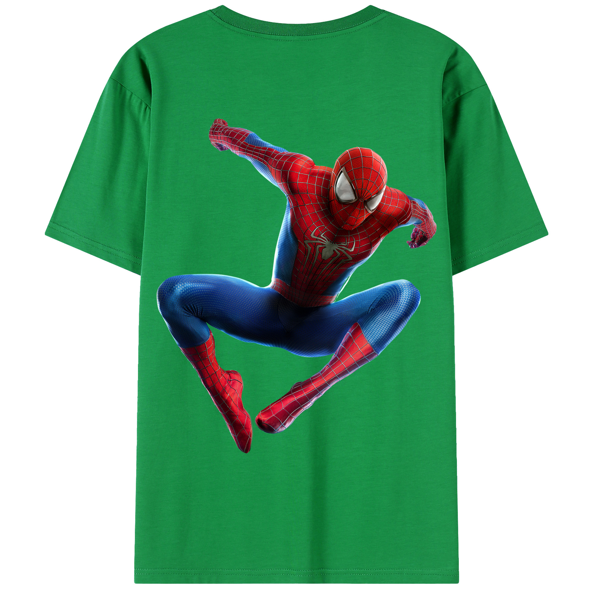（画像用） アベンジャーズ The Avengers 綿100％ メンズ半袖Tシャツ（バックプリント） 通気性