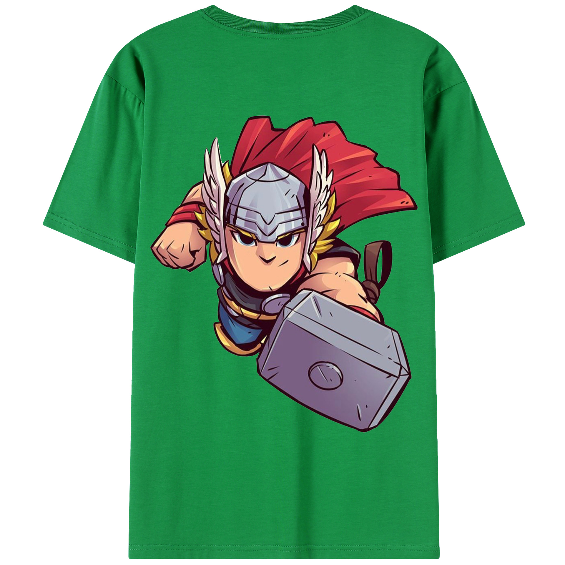 （画像用） アベンジャーズ The Avengers 綿100％ メンズ半袖Tシャツ（バックプリント） 通気性